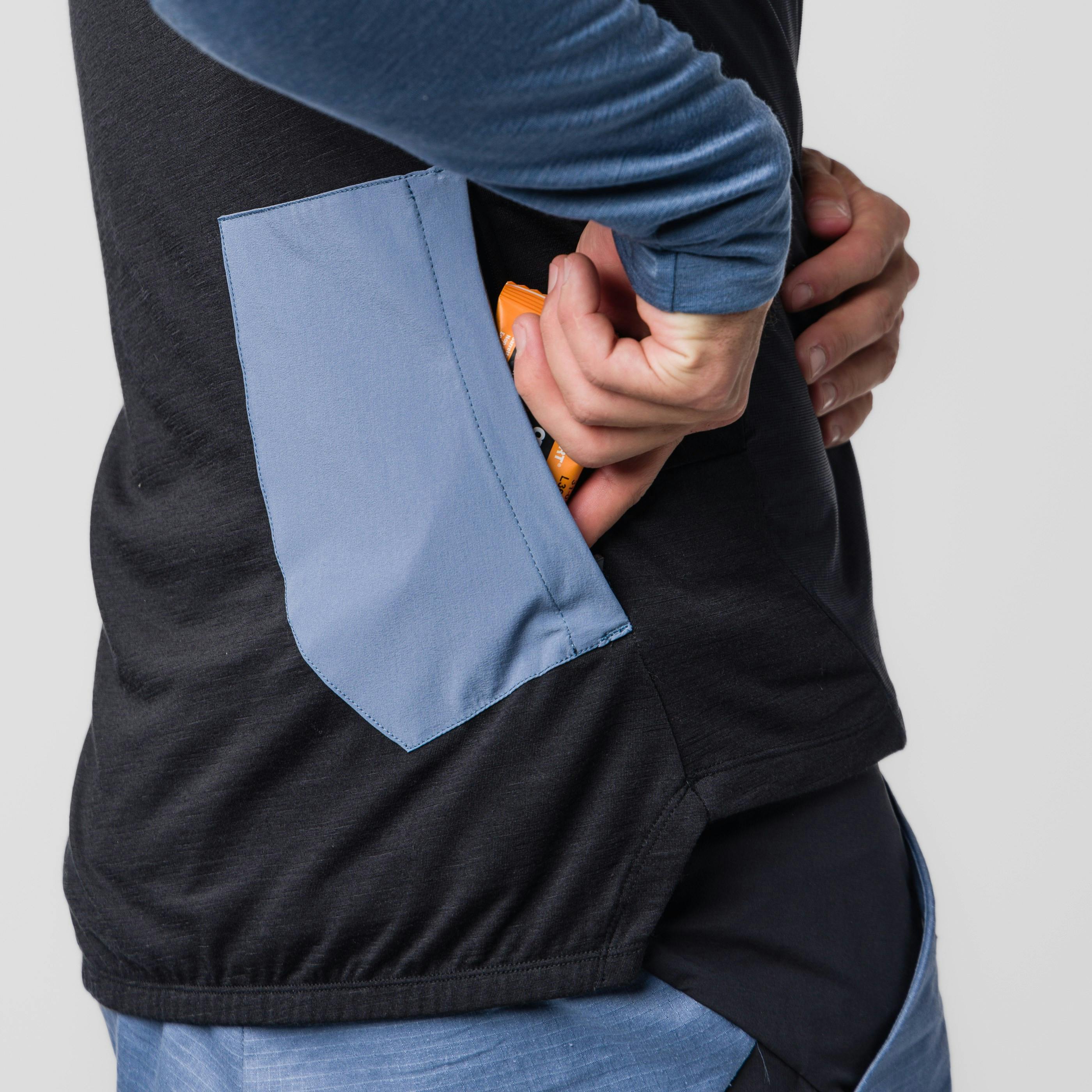 Vento Merino Hybrid Jacke Herren tech_detail image