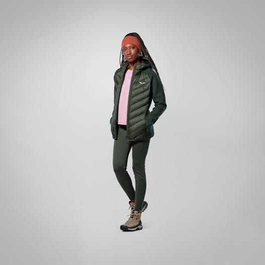 Fanes Sarner Down Hybrid Jacket Women on_body image