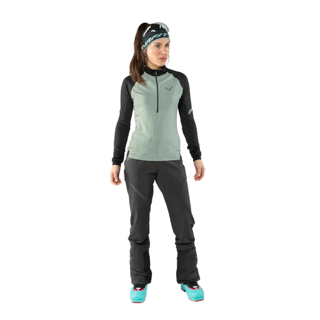 Speed Polartec® 1/2 zip donna on_body image