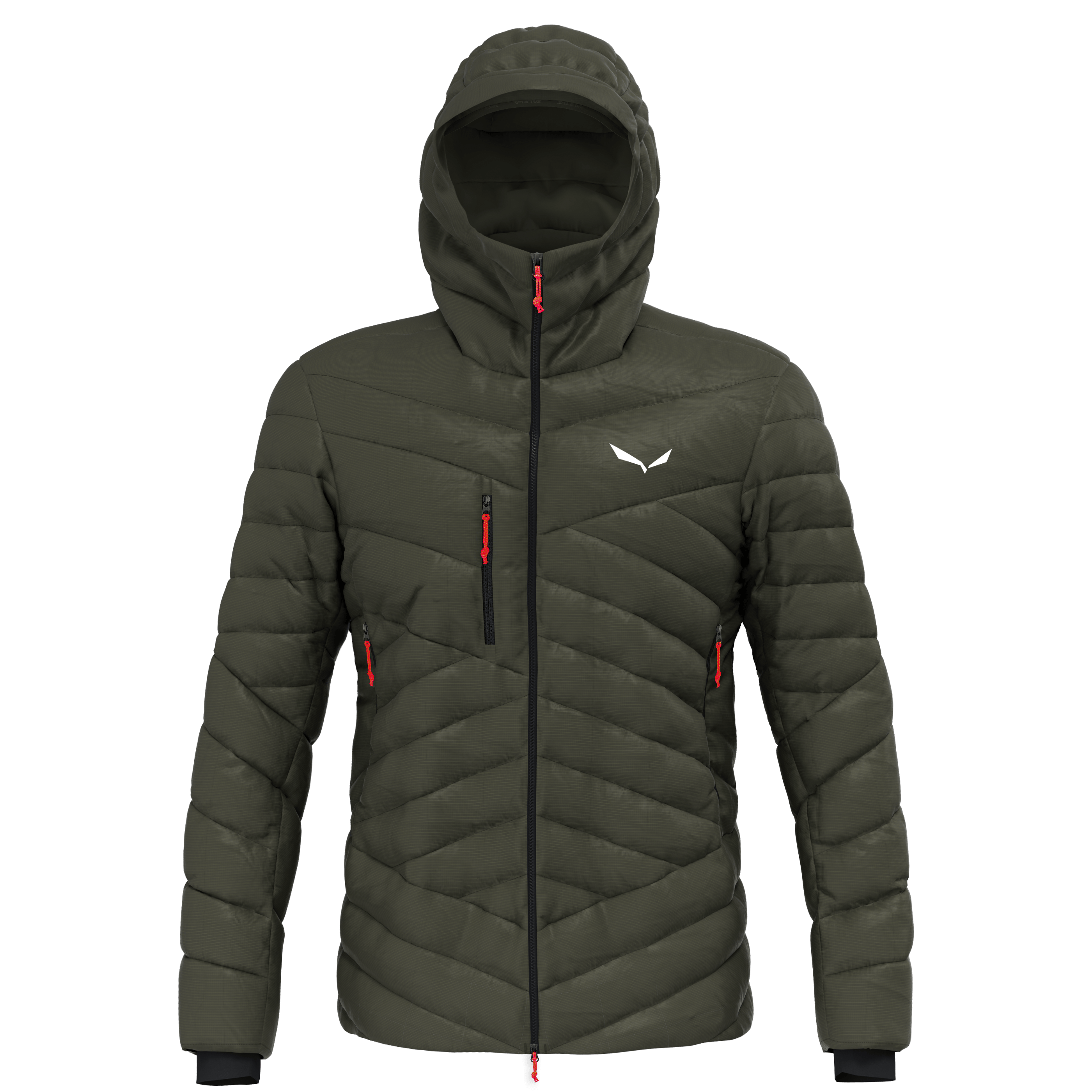 Chaqueta De Plumas Salewa Ortles Medium Mujer Verde, Para Montañismo