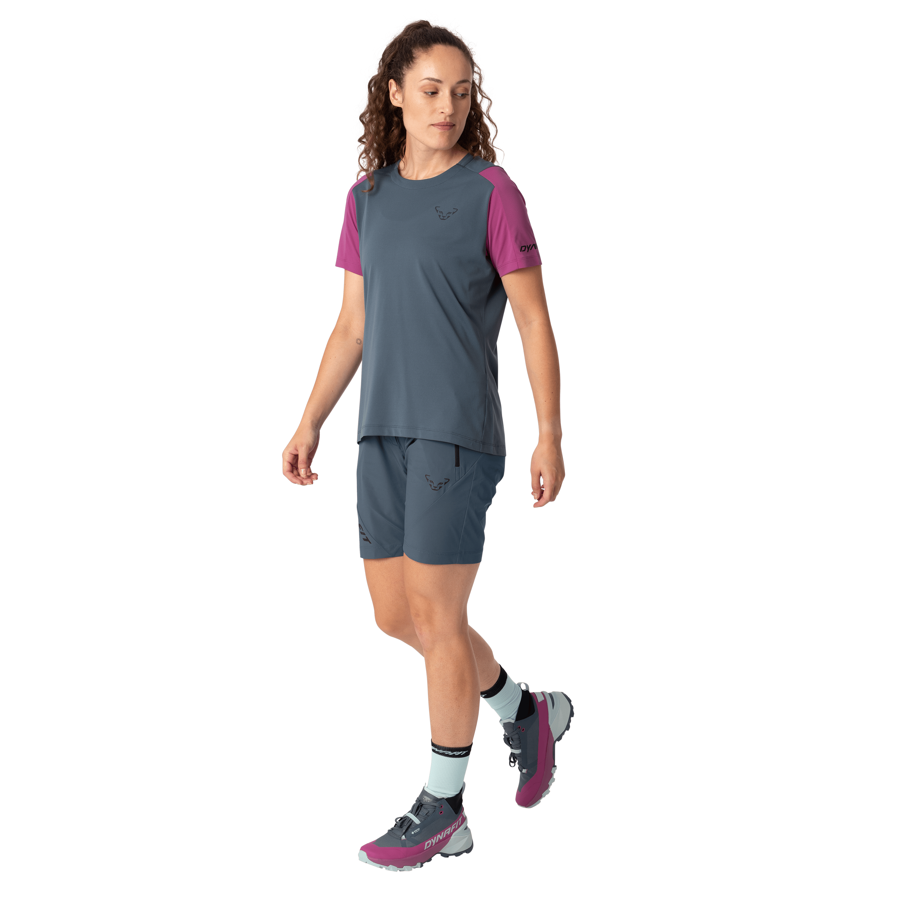 Transalper Short-Sleeved Shirt Women on_body image