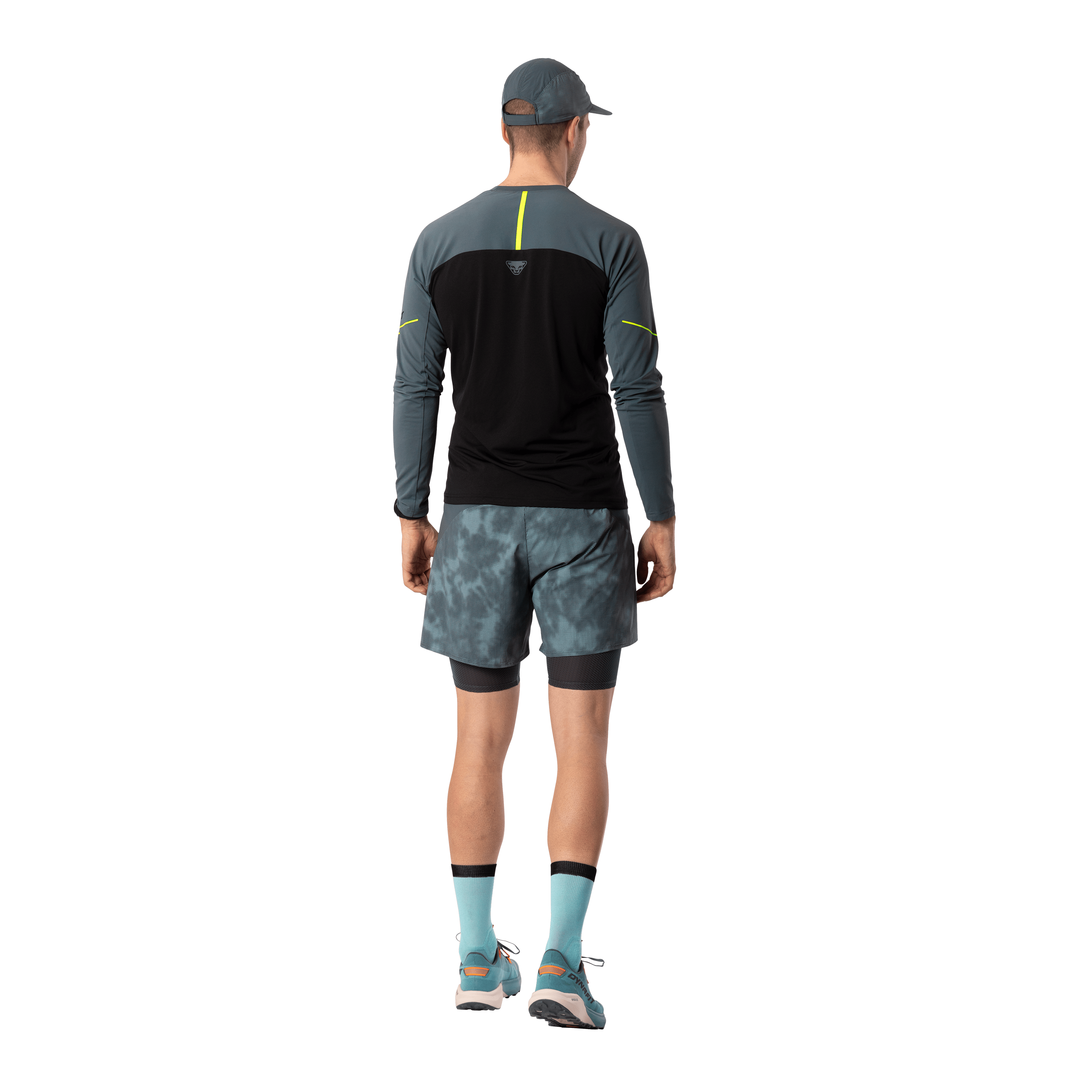 Shorts 2in1 Trail Reflectiv uomo perspective_view image