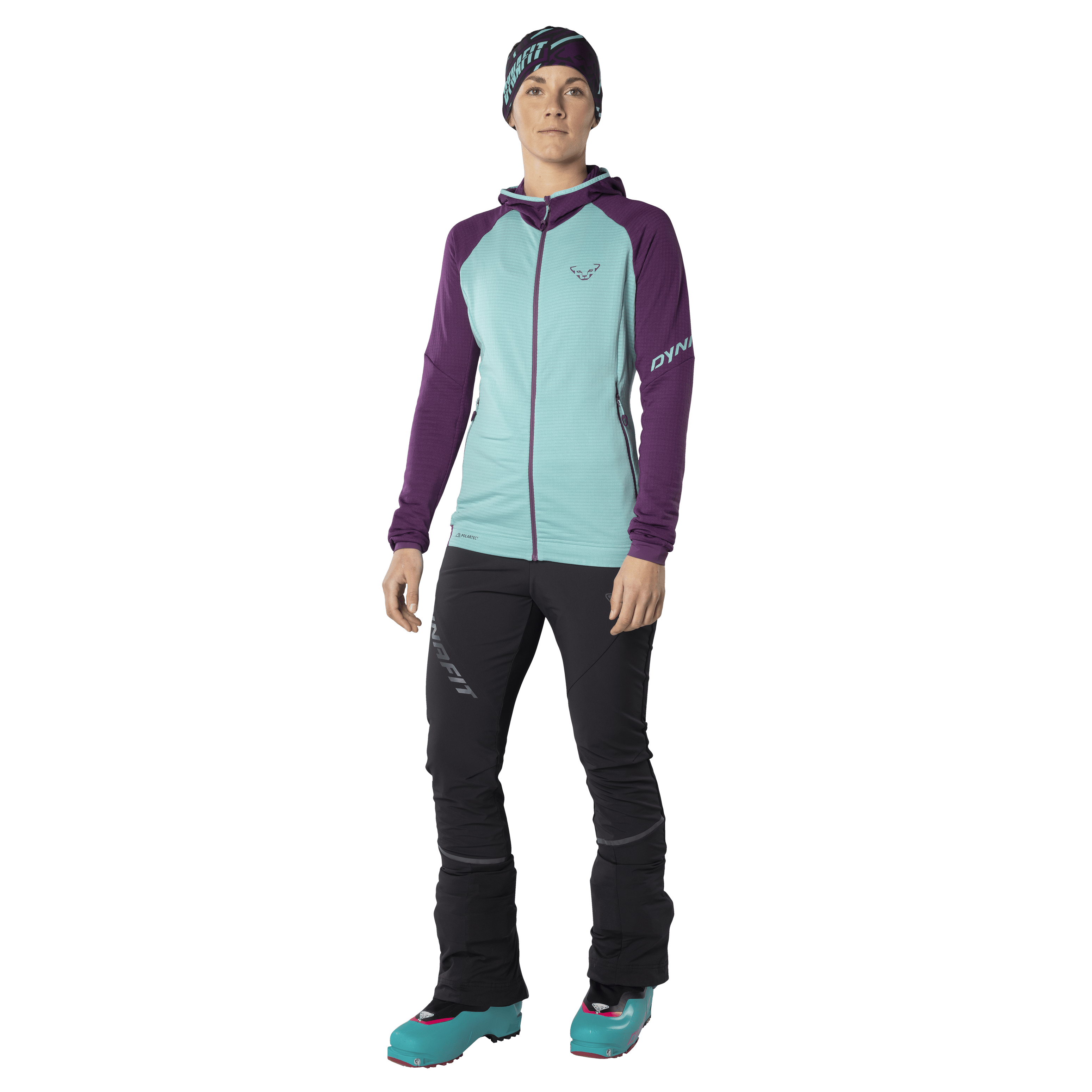 Speed Dynastretch pantaloni donna on_body image