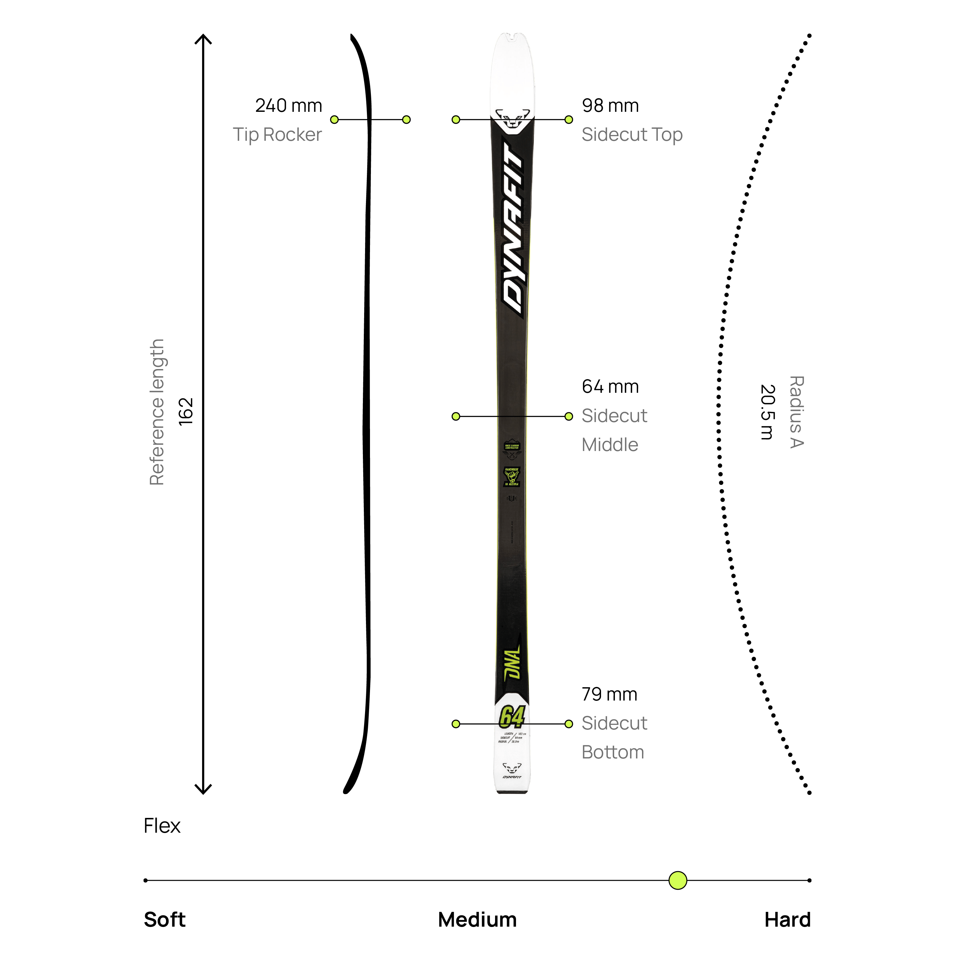 DNA Touring Ski Unisex | Dynafit® International