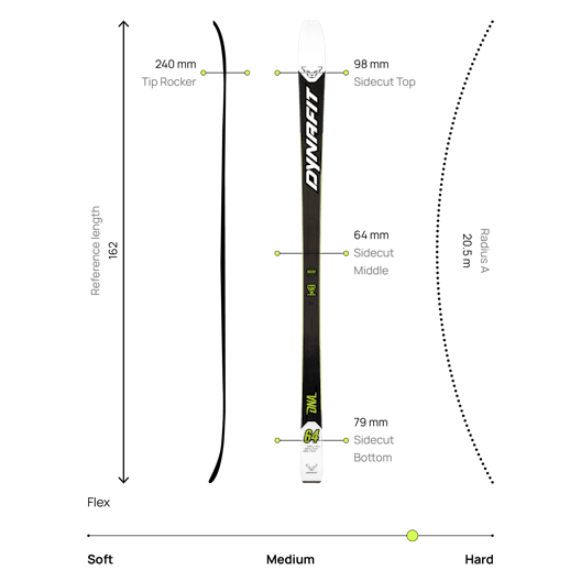 DNA Tourenski Unisex action_shot image