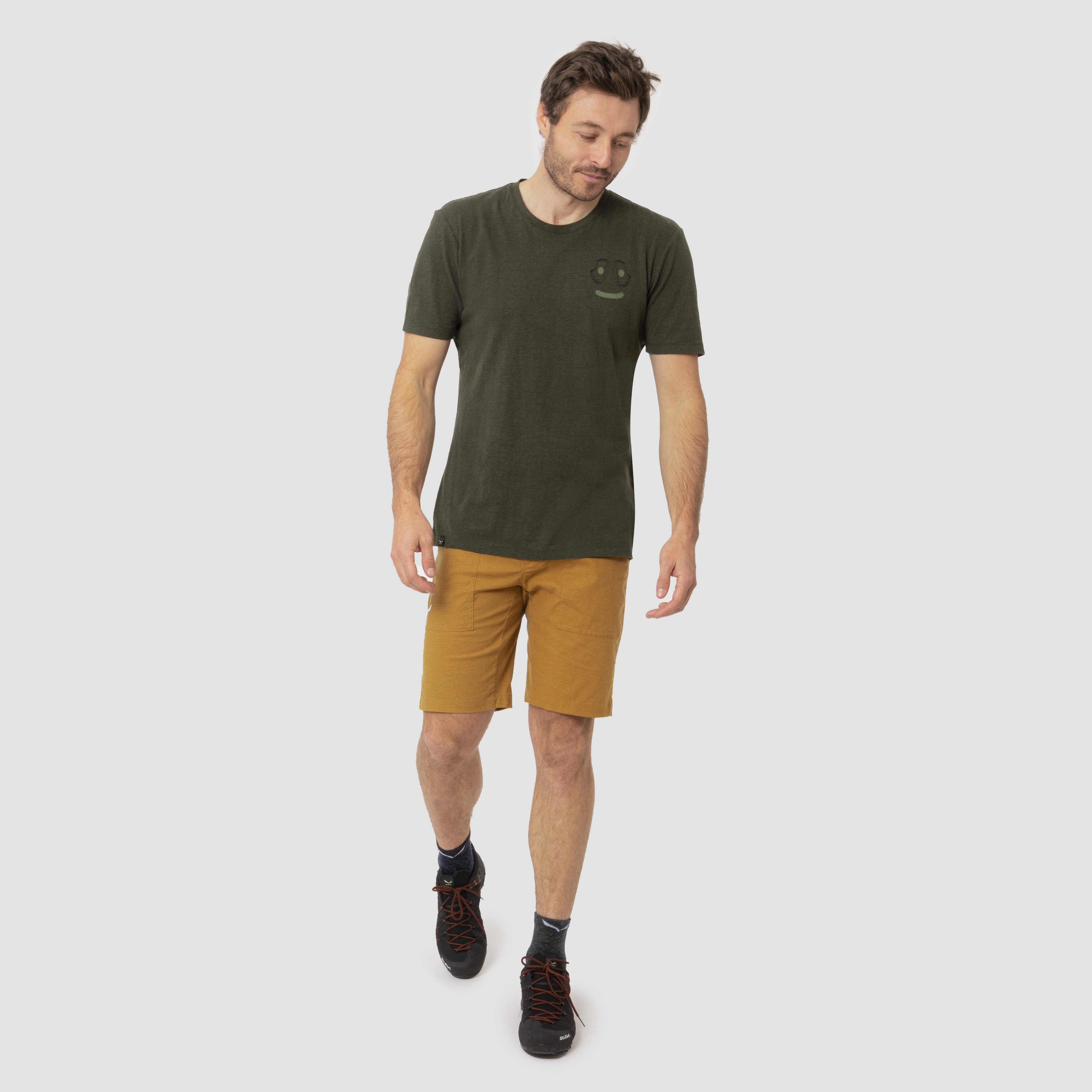 Lavaredo Hemp Print T-Shirt Men | Salewa® International