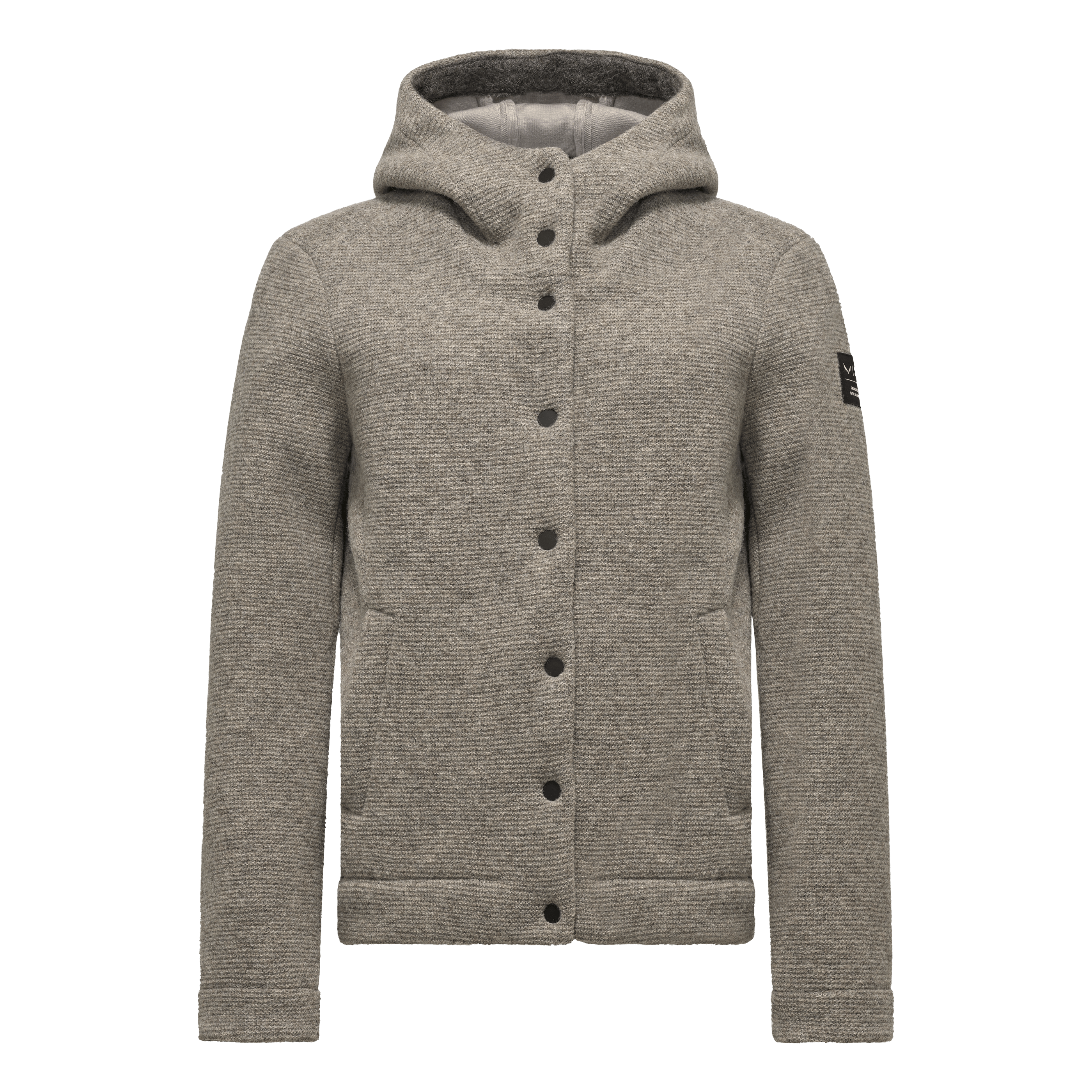  Sarner Undyed Wool Giacca Con Cappuccio Donna  still image