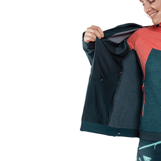 Radical INFINIUM™ Hybrid Jacke Damen tech_detail image