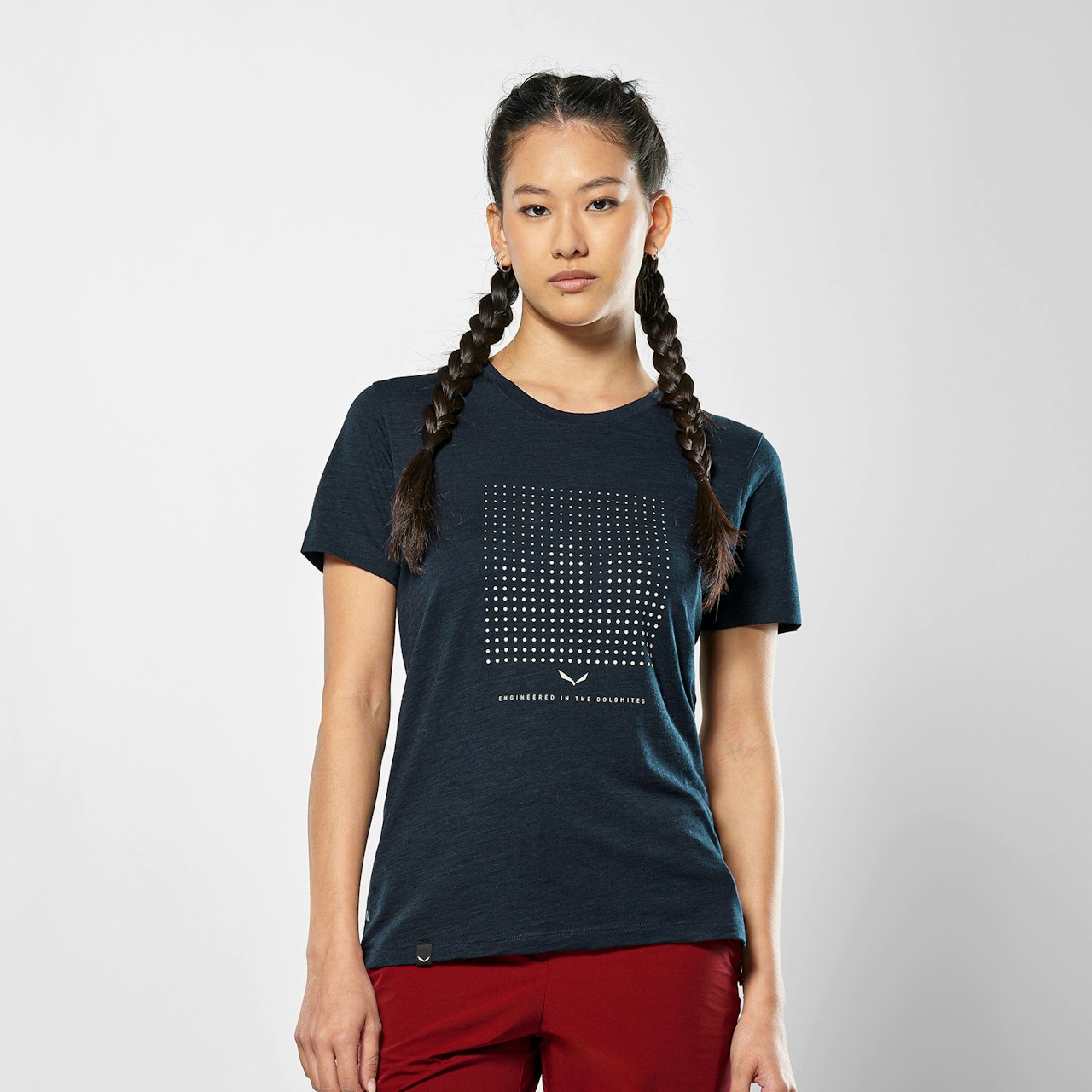 Eagle Dotted Mountain Trainer Merino T-Shirt Women