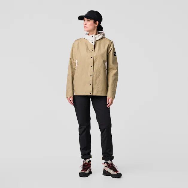 Fanes Hemp Powertex 3 Layers Softshell Giacca Donna on_body image
