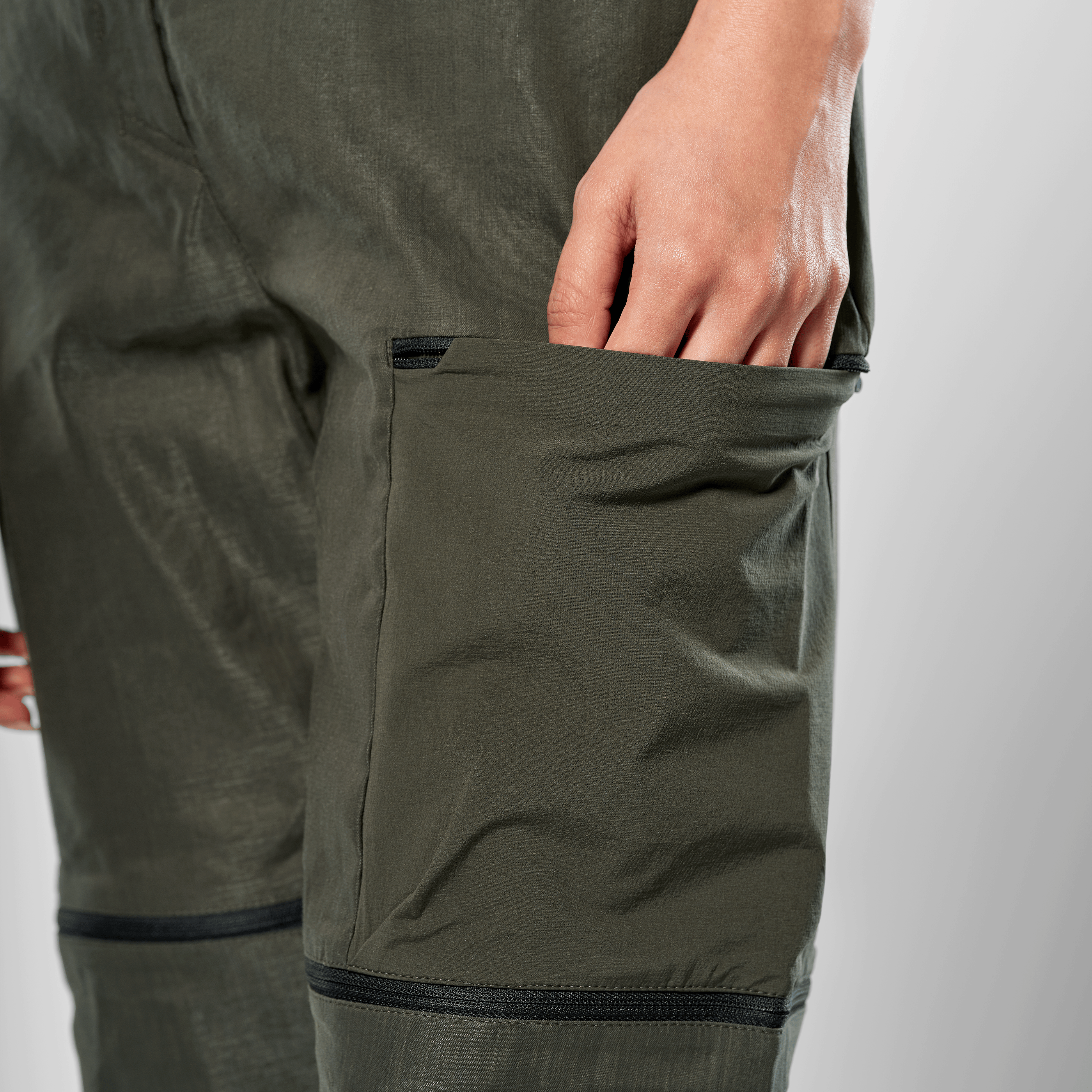 Puez Hemp Durastretch 2 in 1 Hose Damen tech_detail image