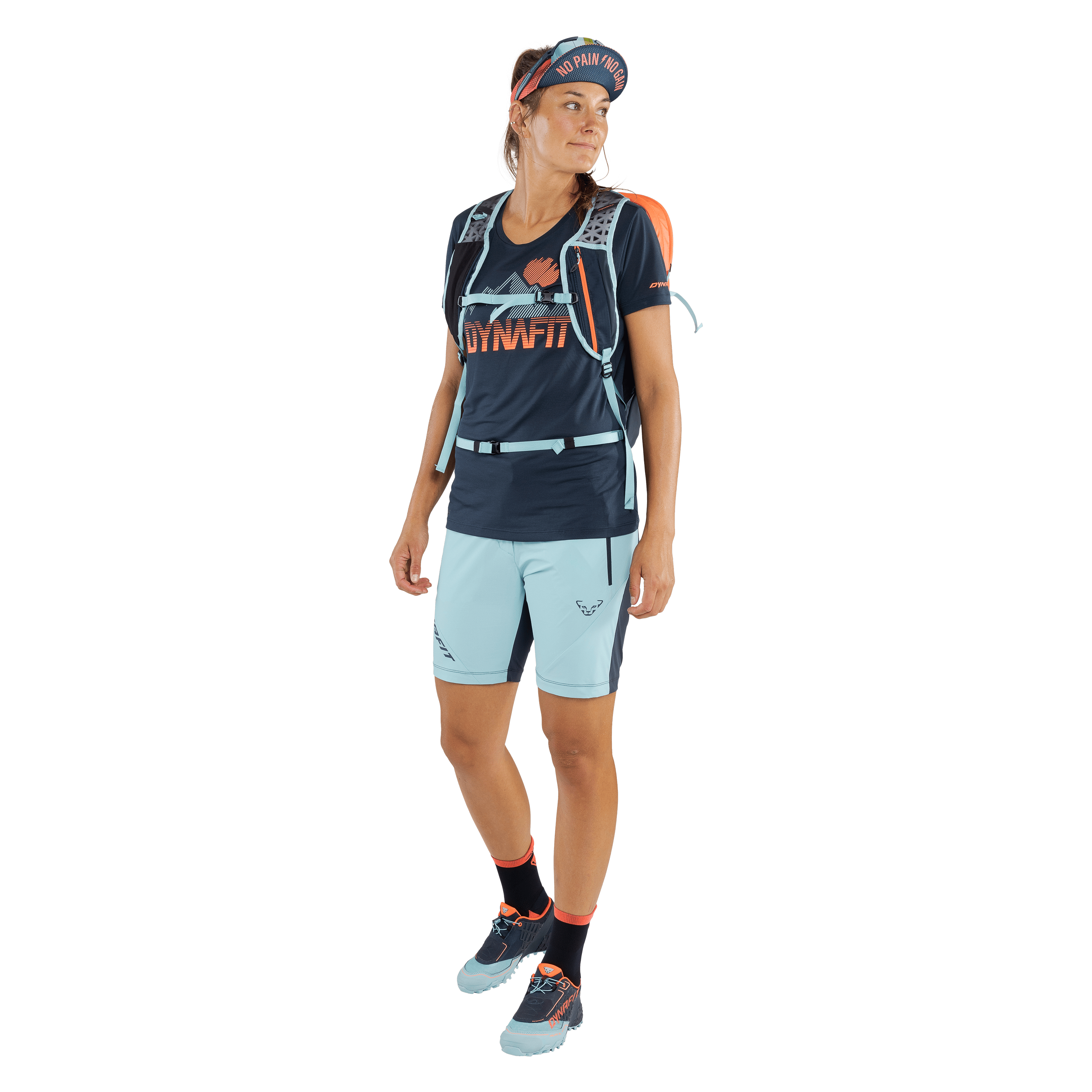 Transalper Light Dynastretch Shorts Damen on_body image