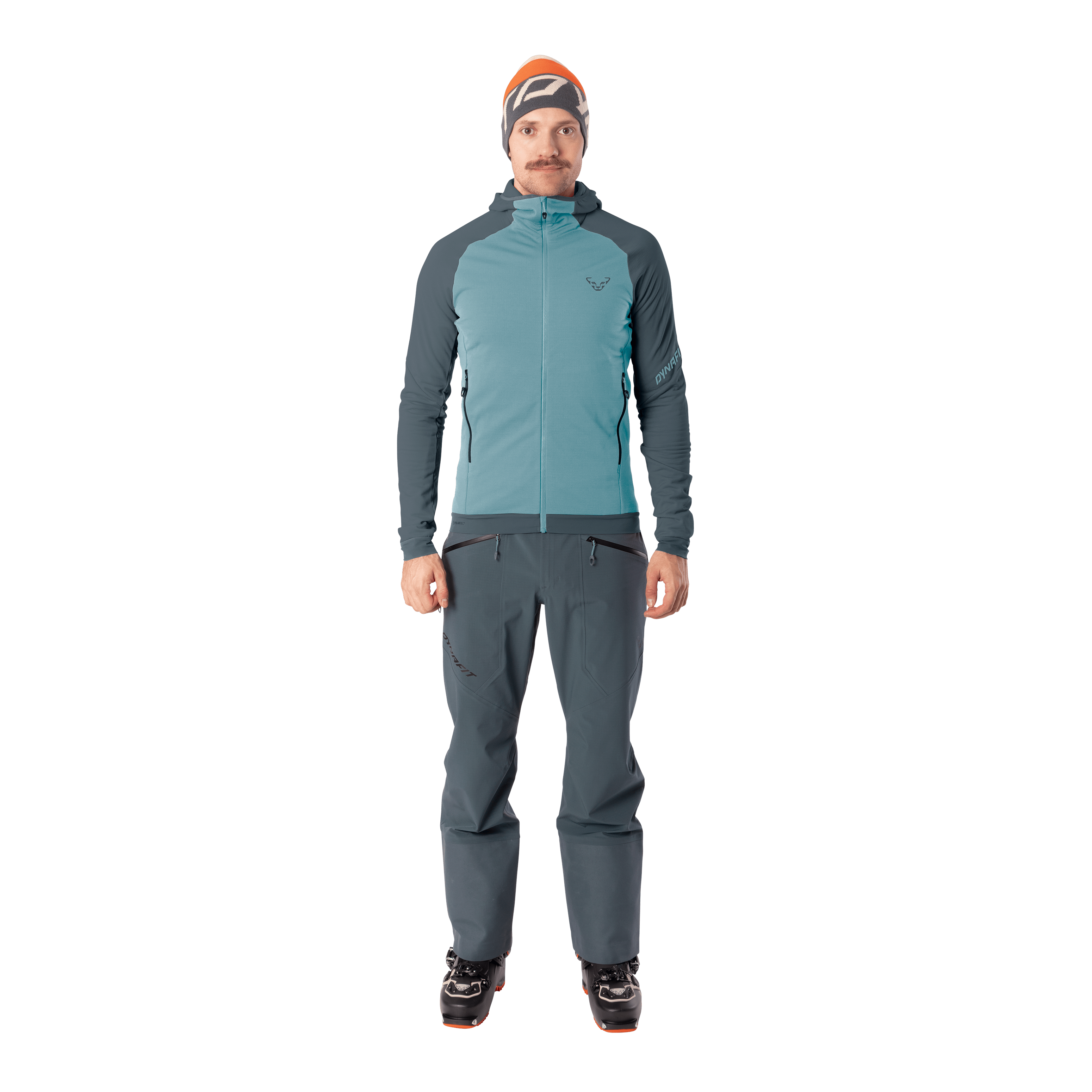 Giacca con cappuccio Radical Polartec® uomo on_body image
