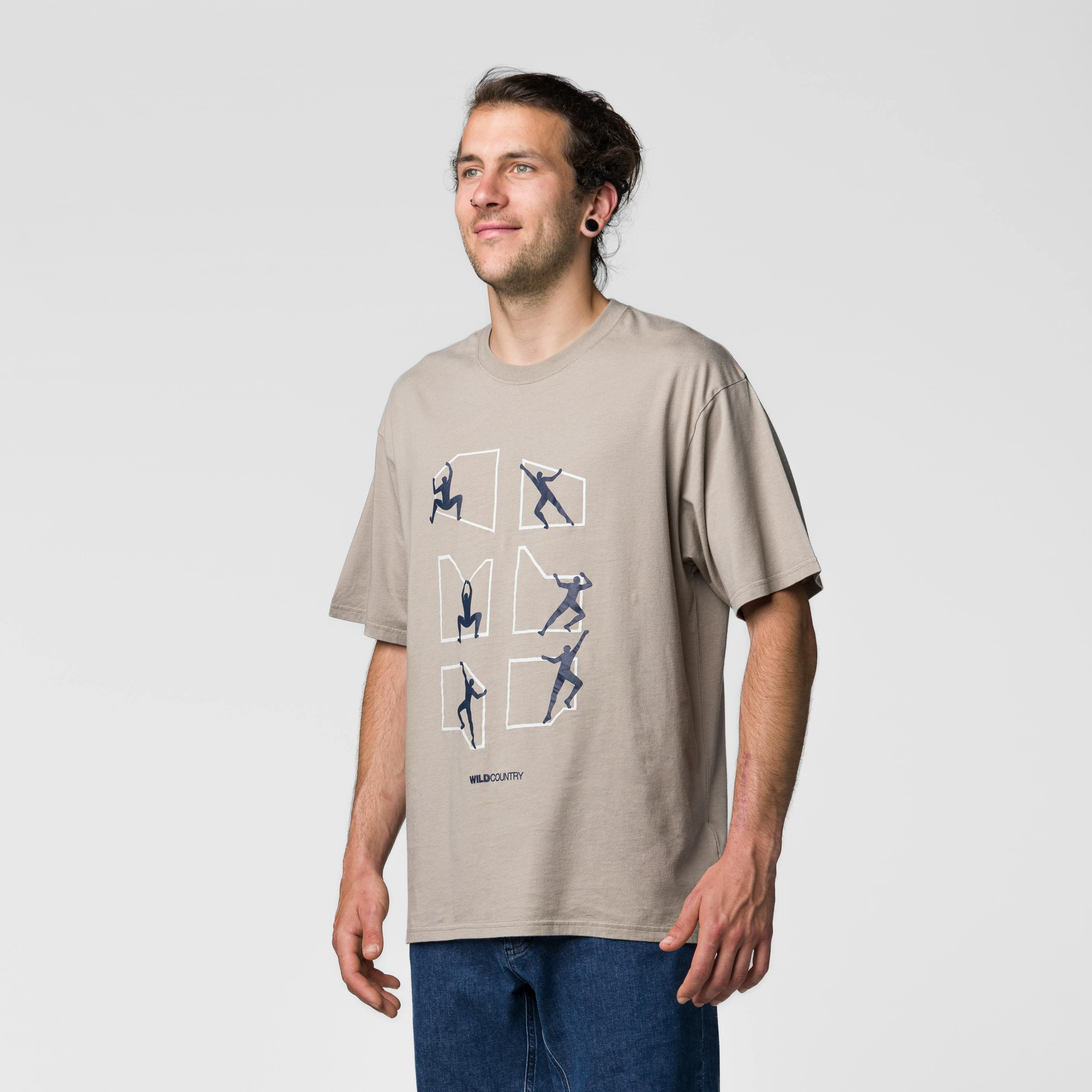 Sequence T-shirt uomo  on_body image