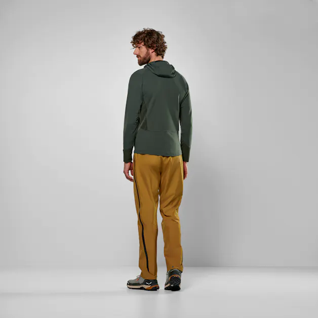 Puez Merino Durastretch Hooded Jacket Men on_body image