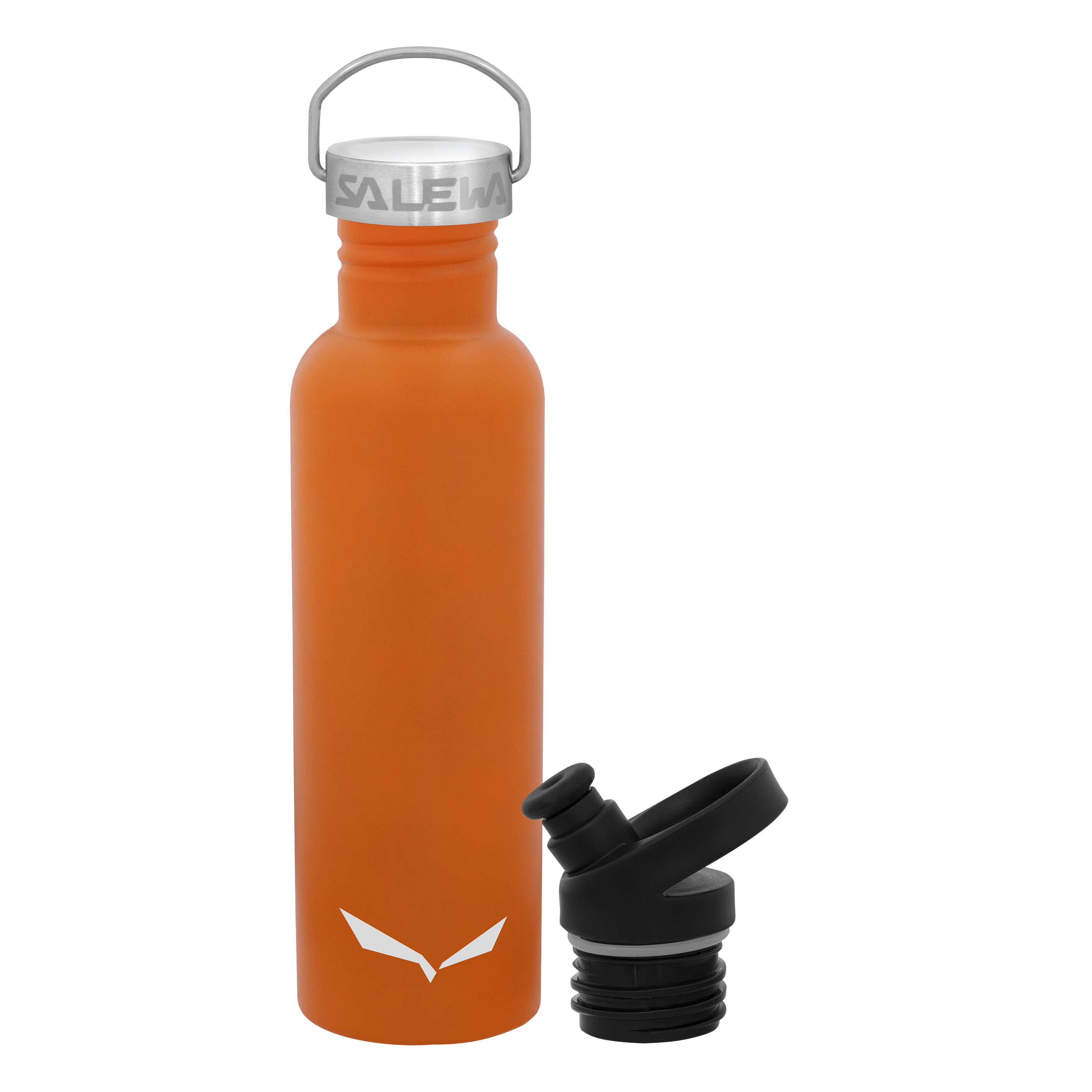 AURINO 0,75L BOUTEILLE EN ACIER DOUBLE BOUCHON still image