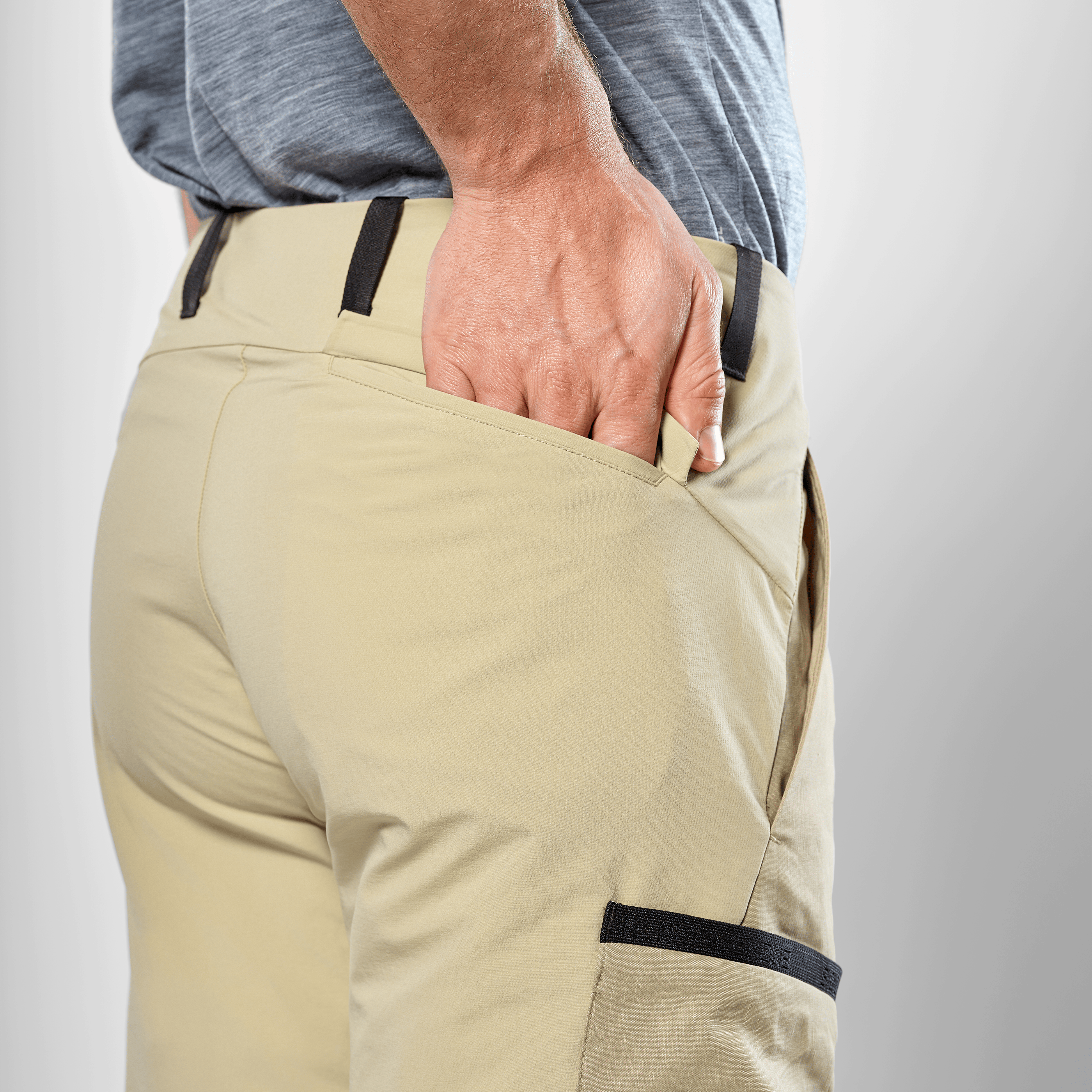 Puez Hemp Durastretch Pantaloncini Uomo tech_detail image