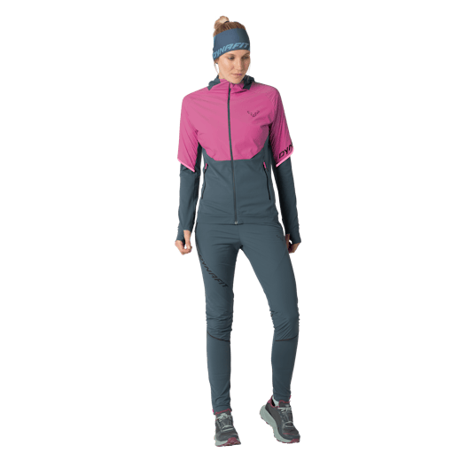 Alpine Hybrid Jacke Damen on_body image