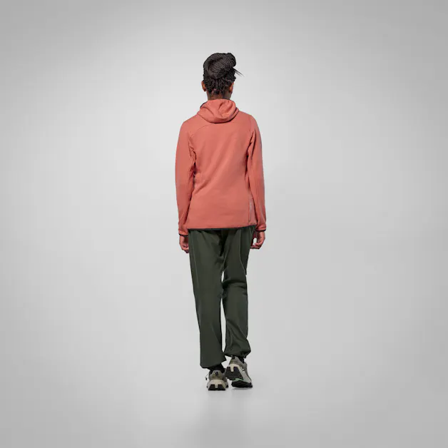 Agner Hemp 2 Hooded Jacket Women on_body image