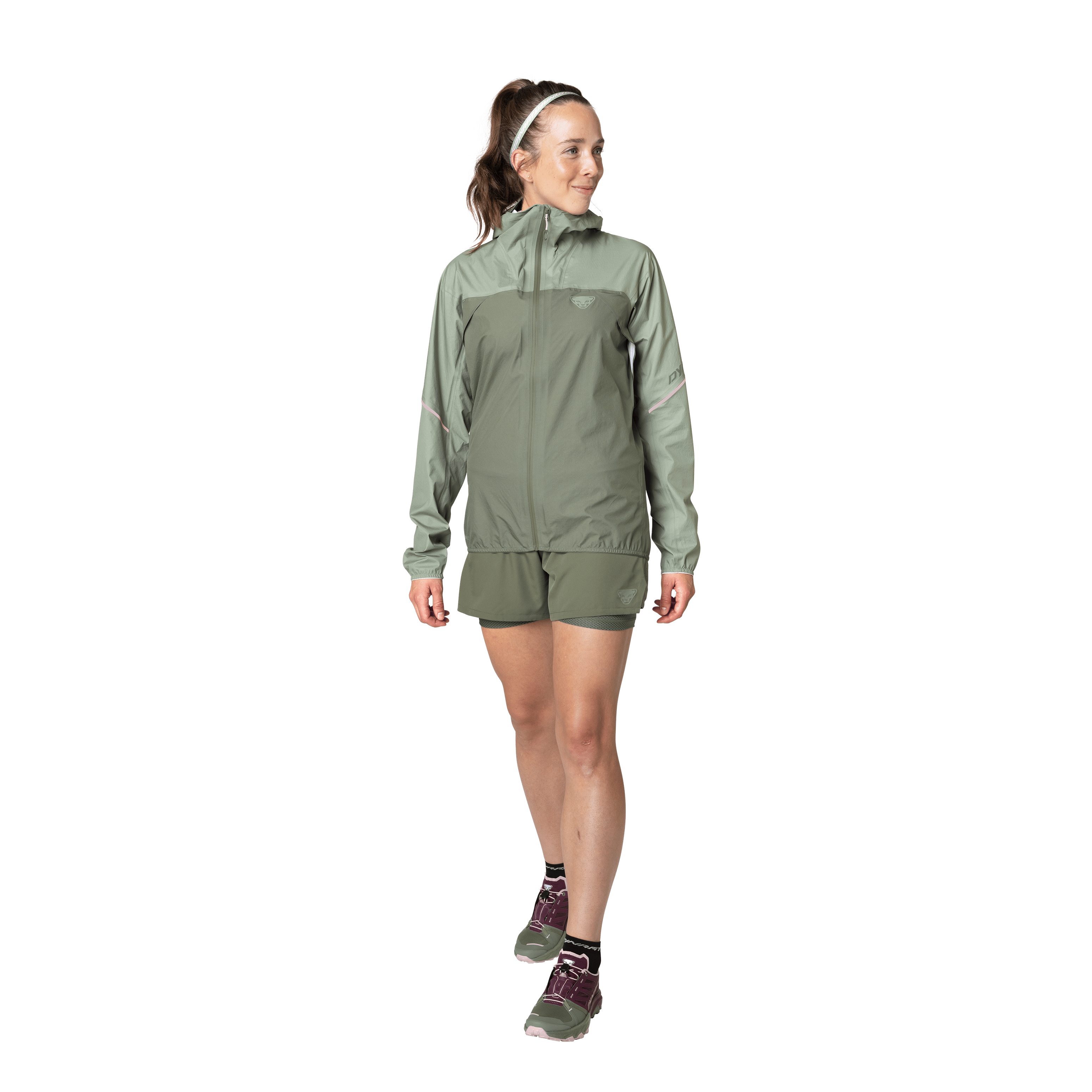 Alpine 3-Lagen Jacke Damen on_body image