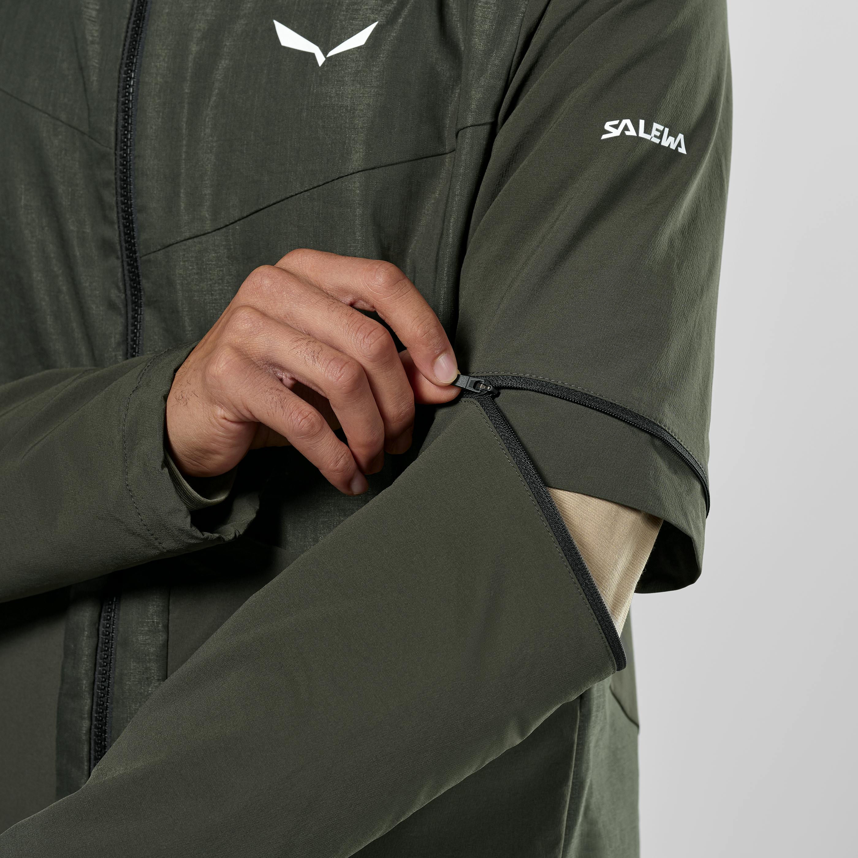 Puez Hemp Durastretch 2 in 1 Hybrid Jacket Men tech_detail image