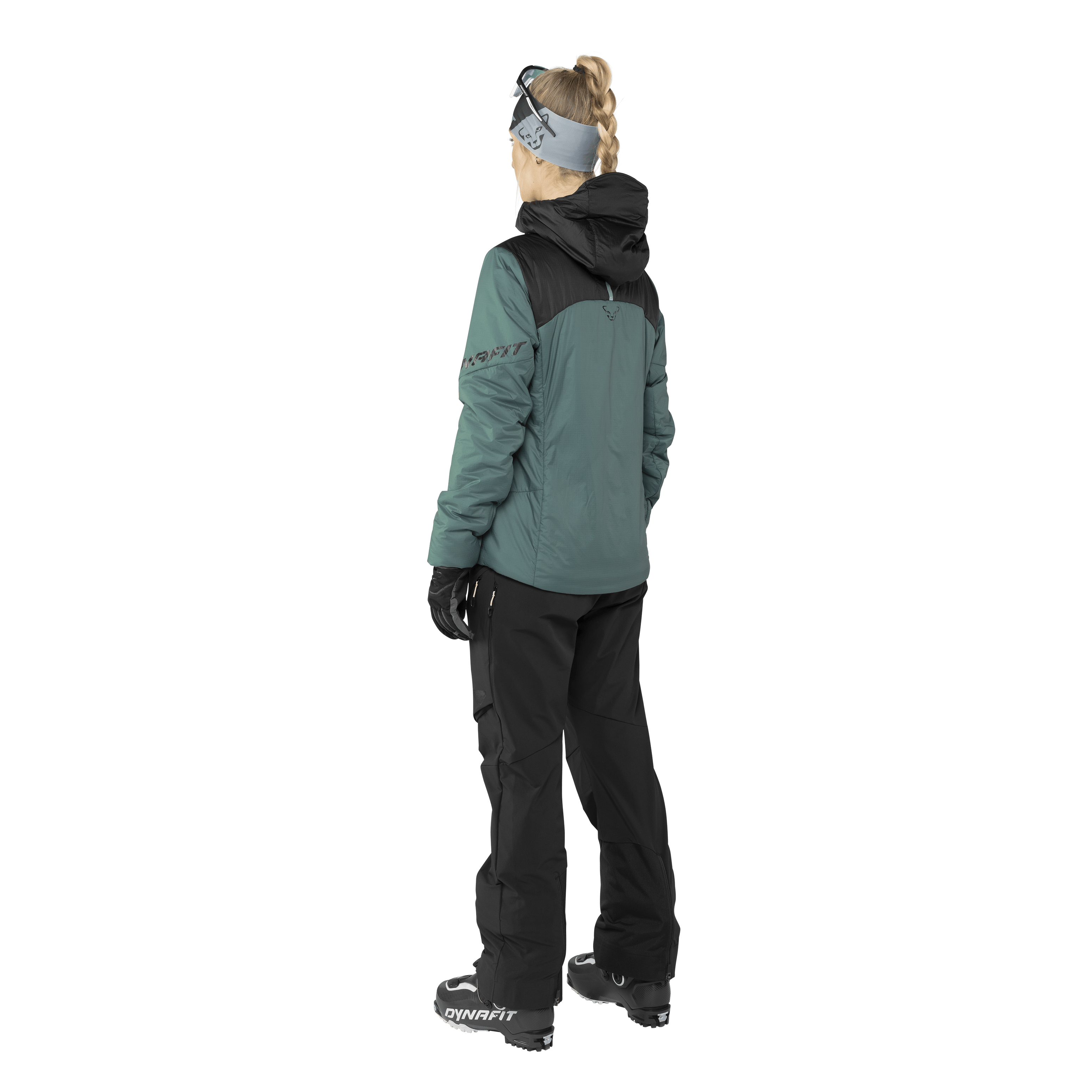 Radical PrimaLoft Kapuzenjacke Damen on_body image