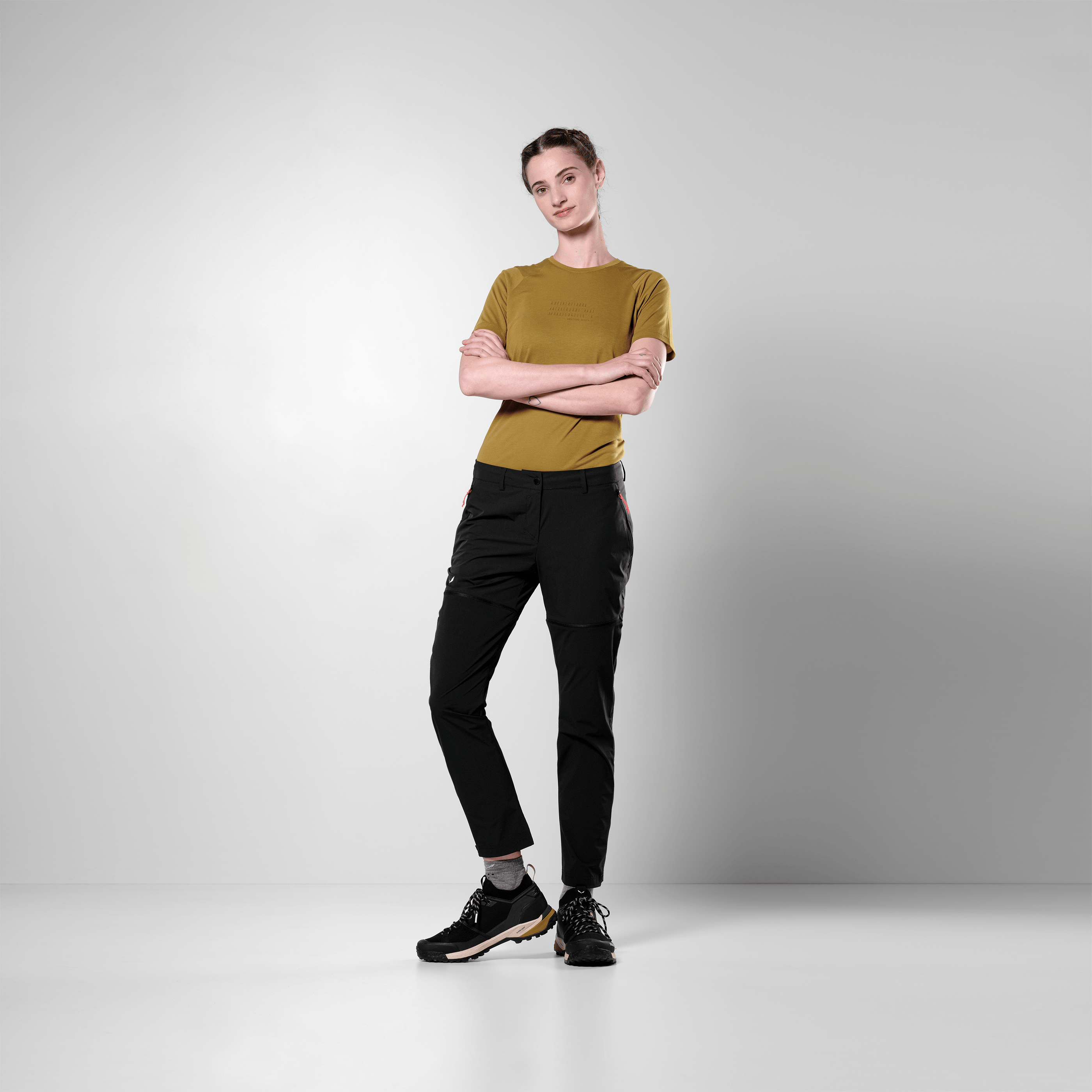 Puez Talvena Durastretch 2 in 1 Pant Women on_body image