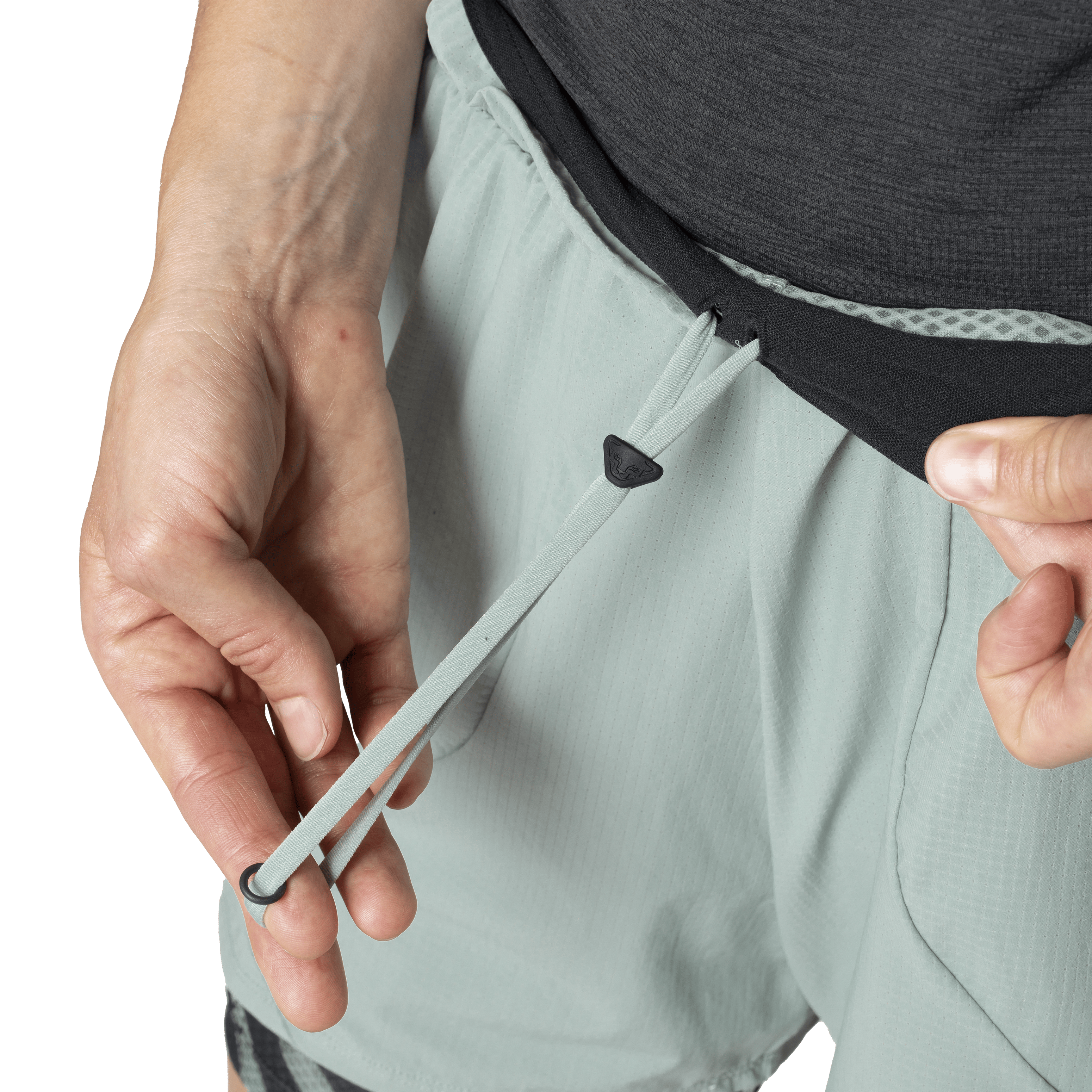 Shorts Trail 2in1 da donna tech_detail image