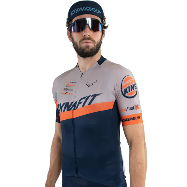 Maglia a maniche corte Squad Full Zip uomo on_body image