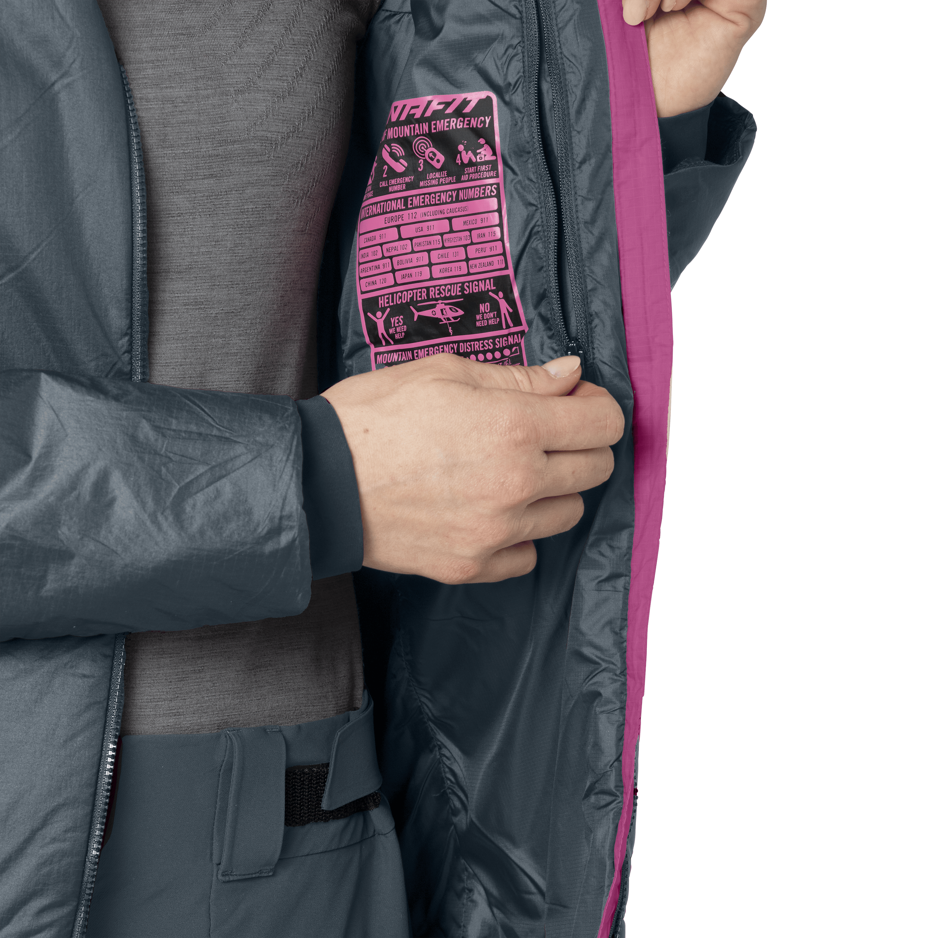 Radical PrimaLoft Kapuzenjacke Damen tech_detail image