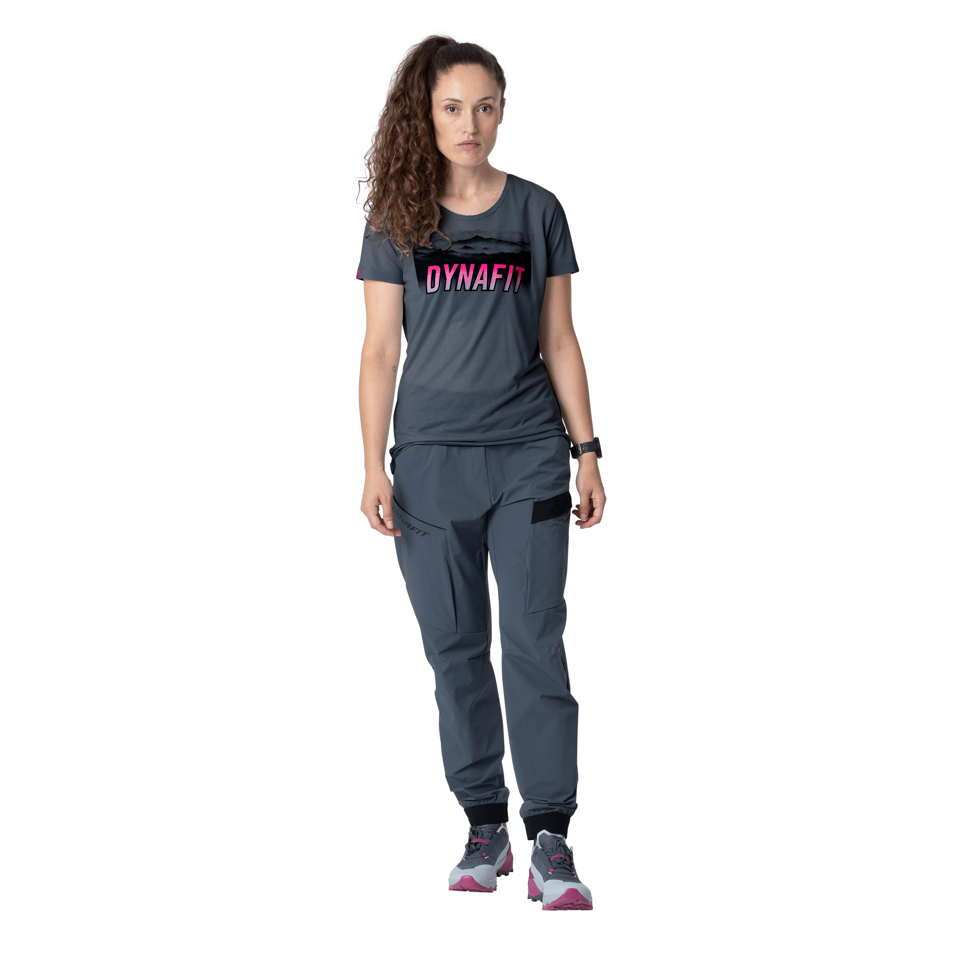 Pantalon Transalper Cargo femmes  on_body image