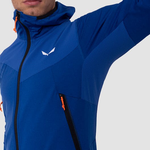 Agner Hybrid Polarlite Durastretch Felpa con Cappuccio Uomo tech_detail image