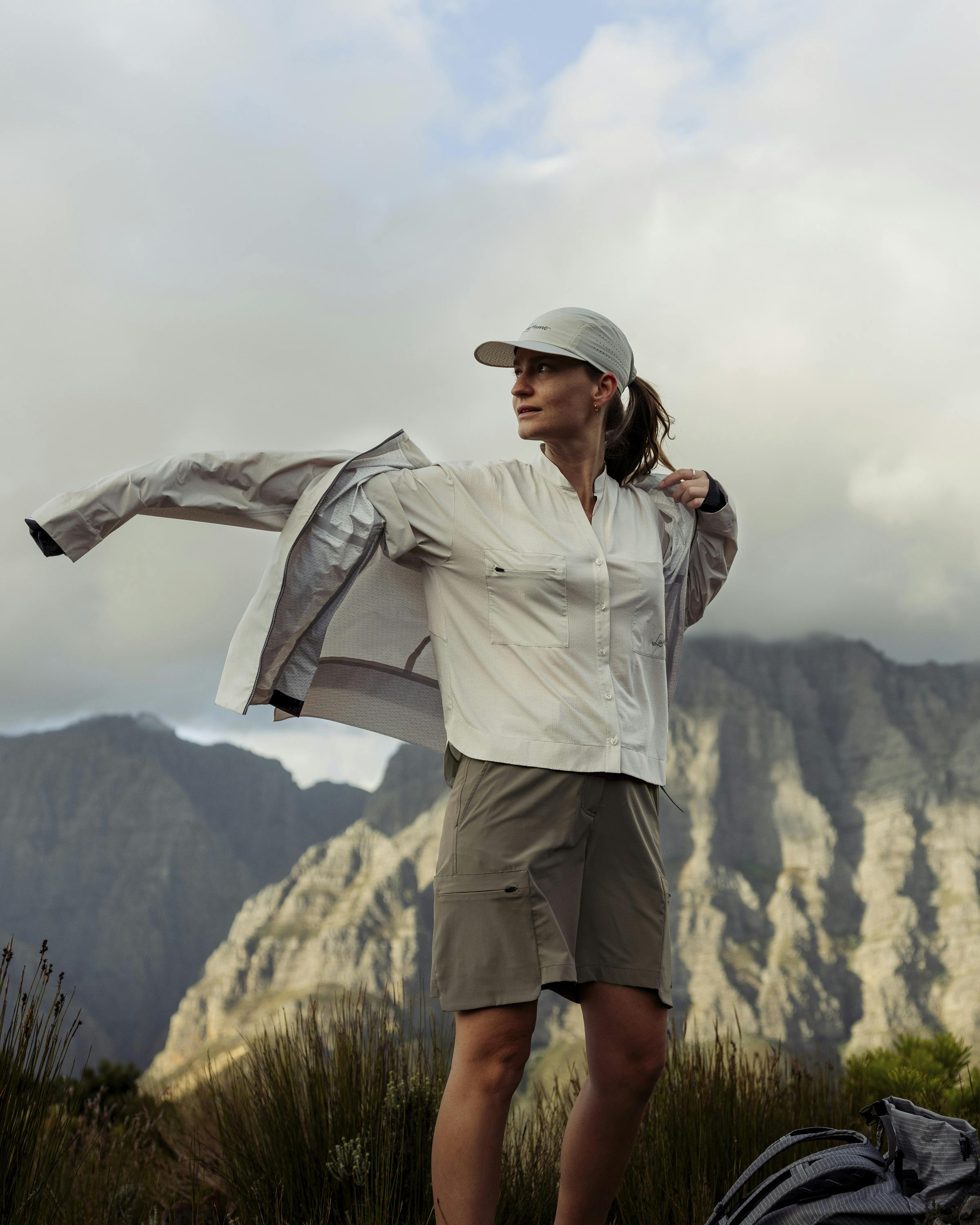 Linda Shell Jacket action_shot image