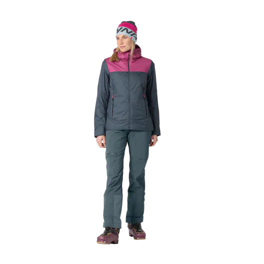 Radical PrimaLoft Kapuzenjacke Damen on_body image