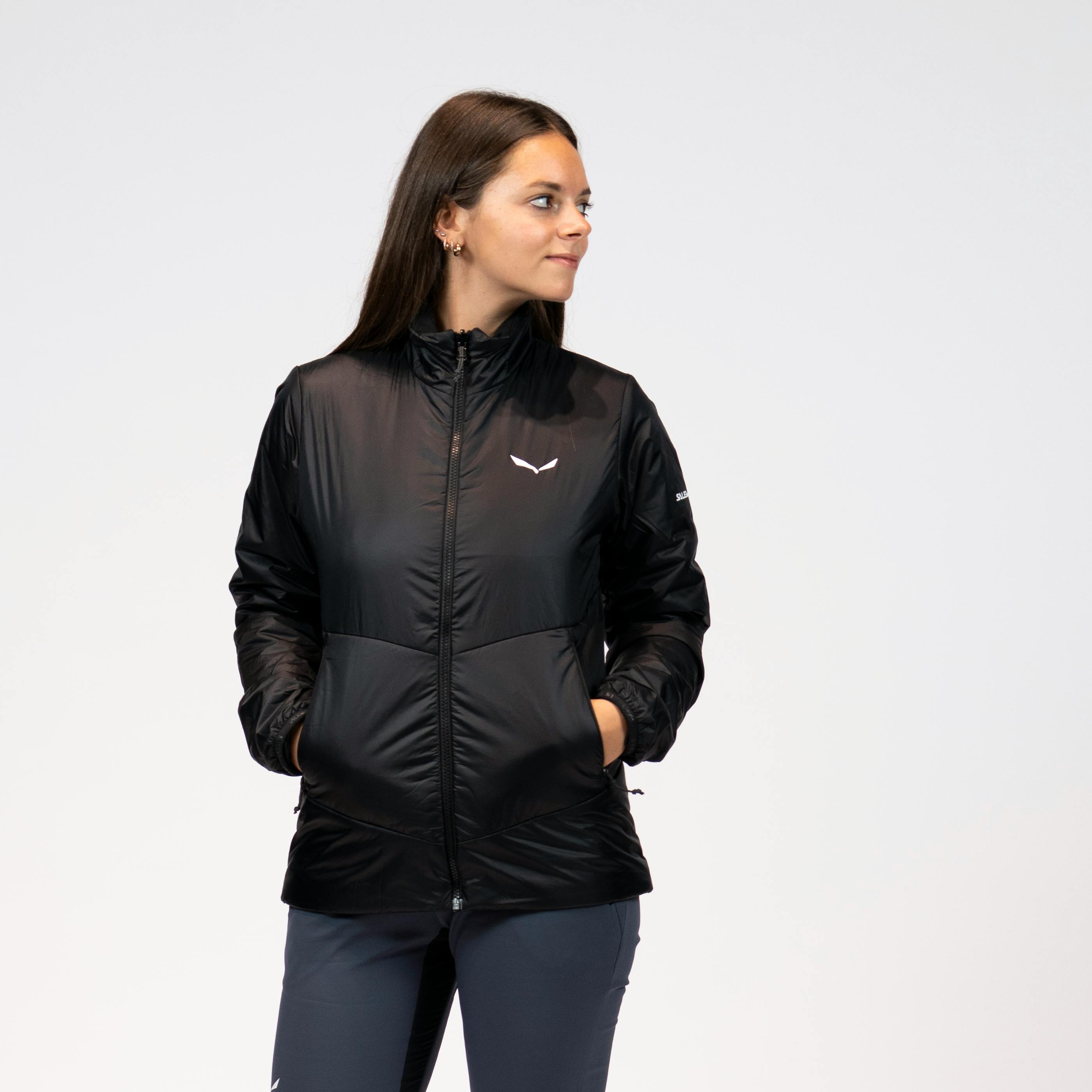 Salewa Chaqueta Mujer 3 Capas - Agner 2 Powertex - Black Out 0910