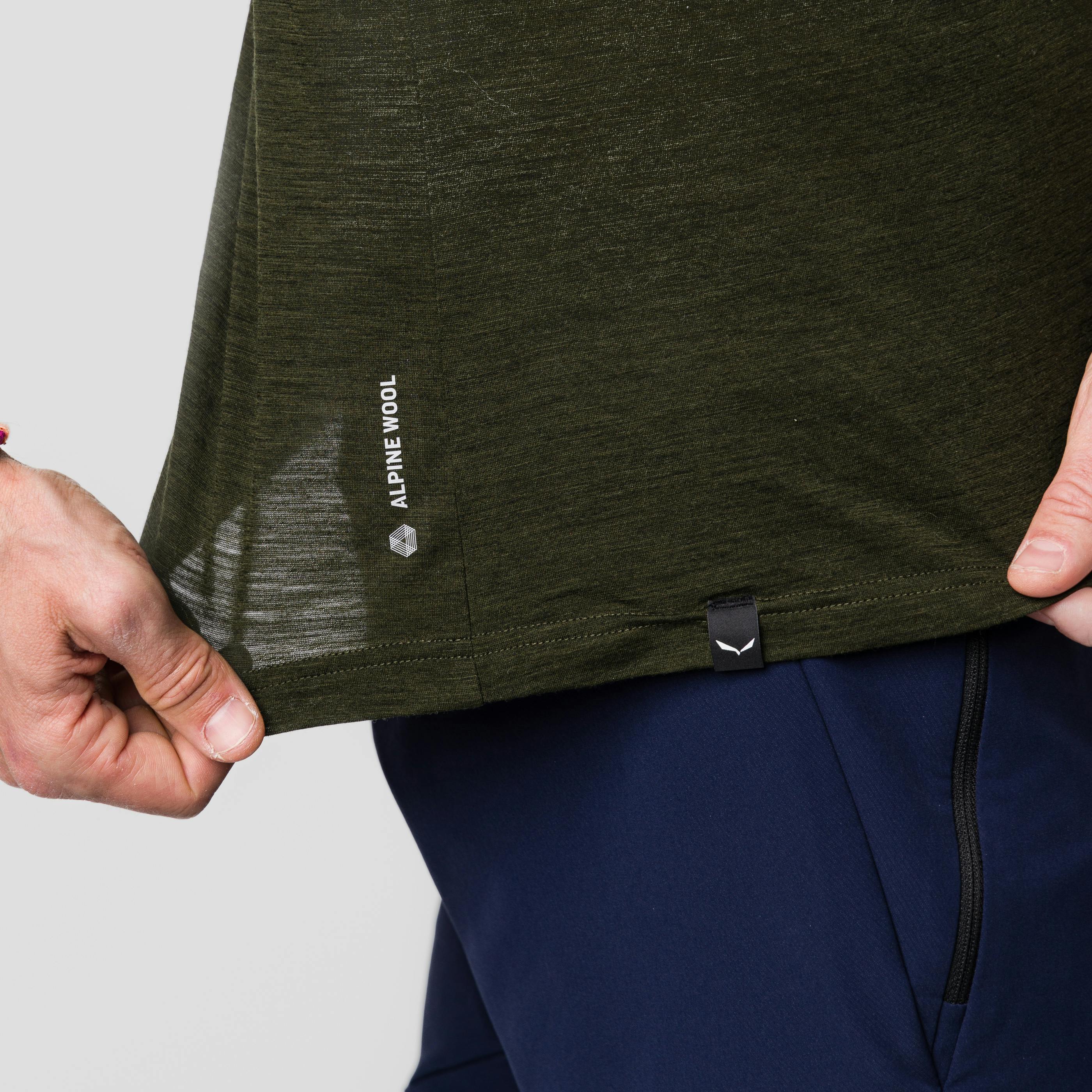 Eagle Minilogo Merino T-Shirt Homme tech_detail image