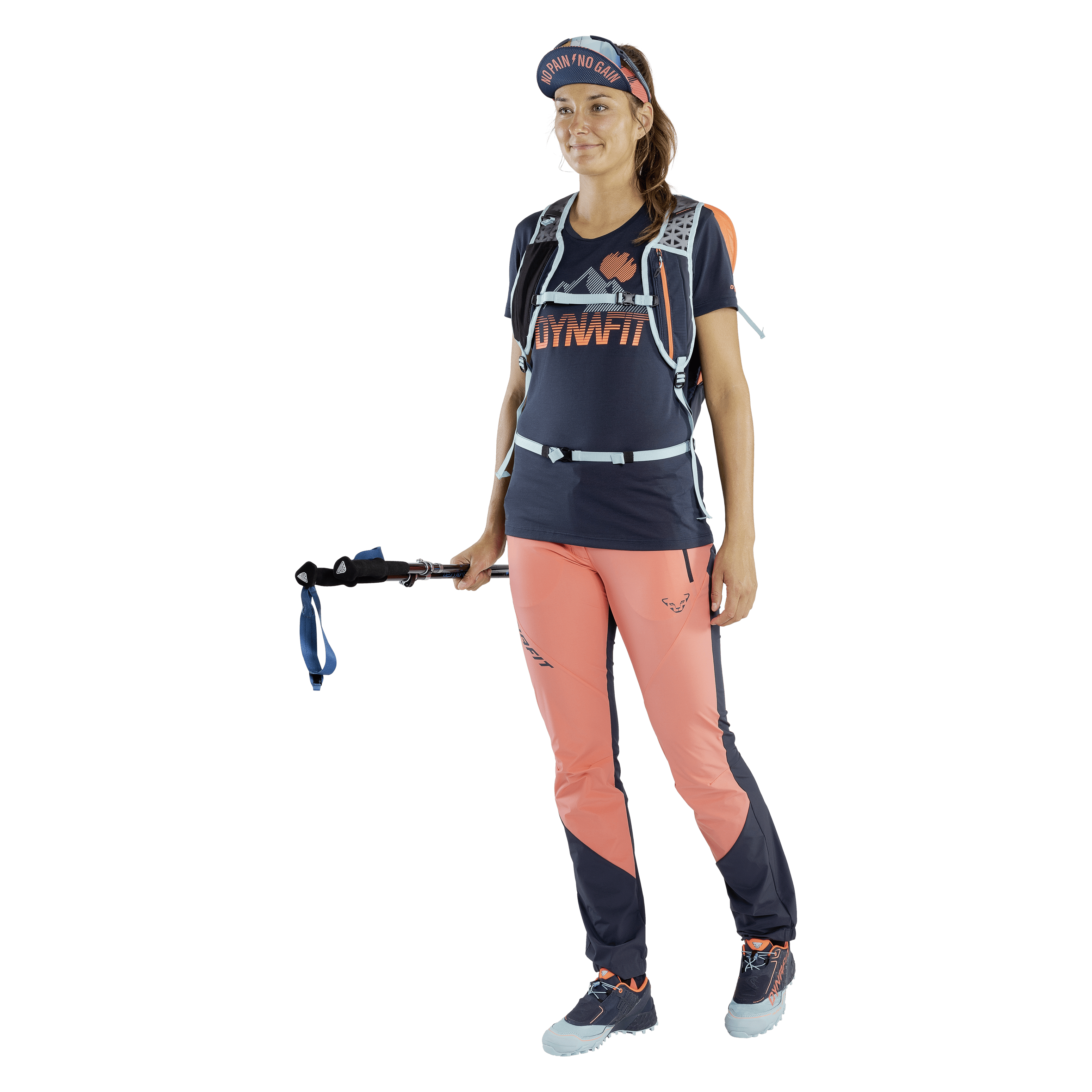 Transalper Light Dynastretch Hose Damen on_body image