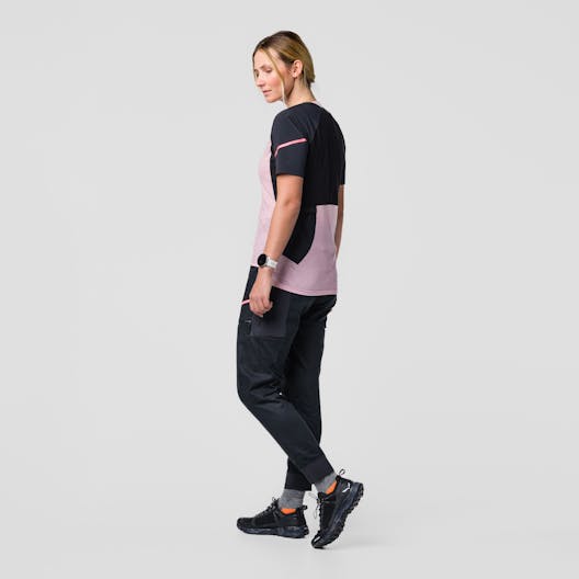 Vento Hemp/Durastretch 2 In 1 Softshell Hose Damen on_body image