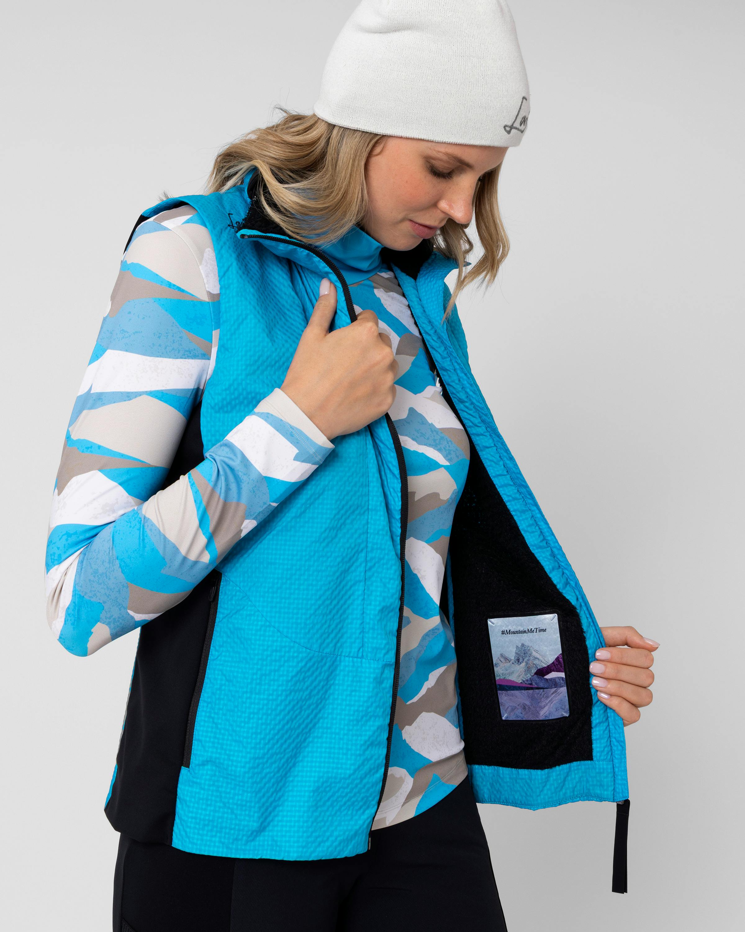 Alessia Gilet In Polartec® Alpha® Antivento  tech_detail image