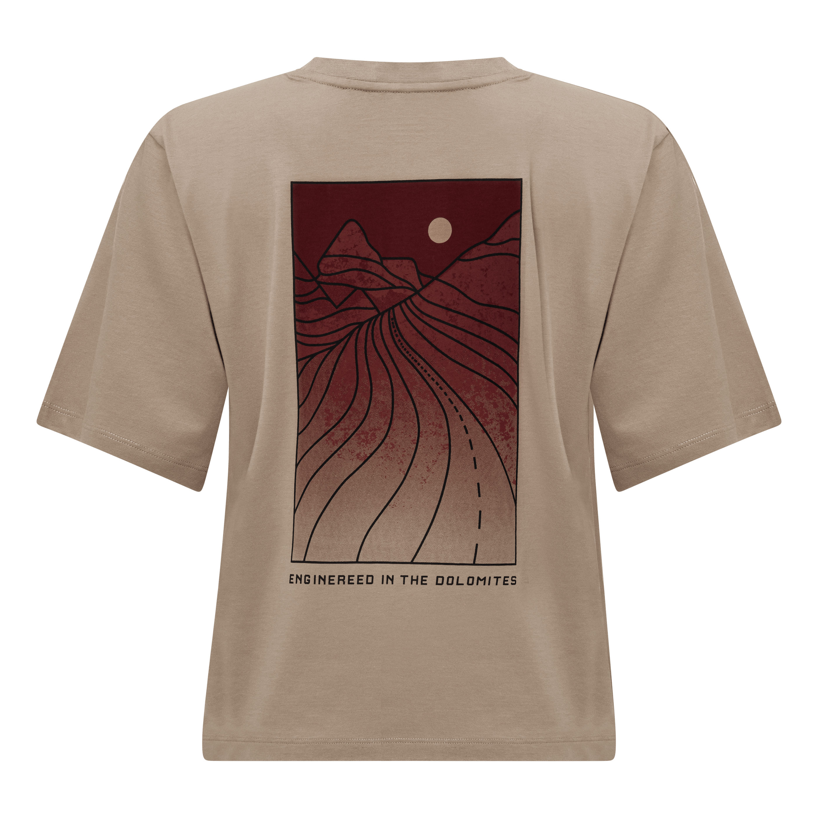 Eagle Sunset Maglietta Loose Donna  perspective_view image