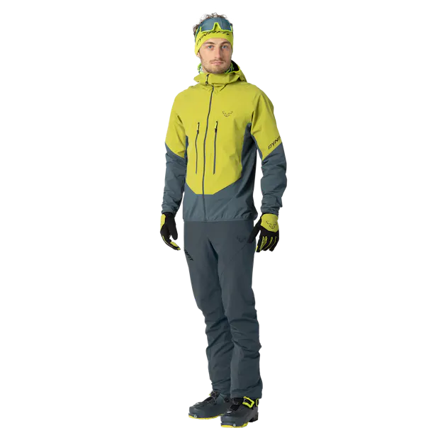 Blacklight Softshell Jacke Herren on_body image