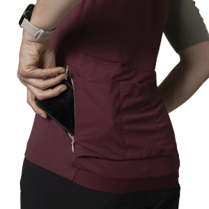 Preview: Ride Light Short Sleeve 1/2 Zip Jersey Women