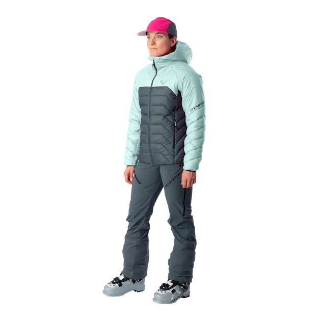 Radical Insulation Hooded Jacket Women on_body image