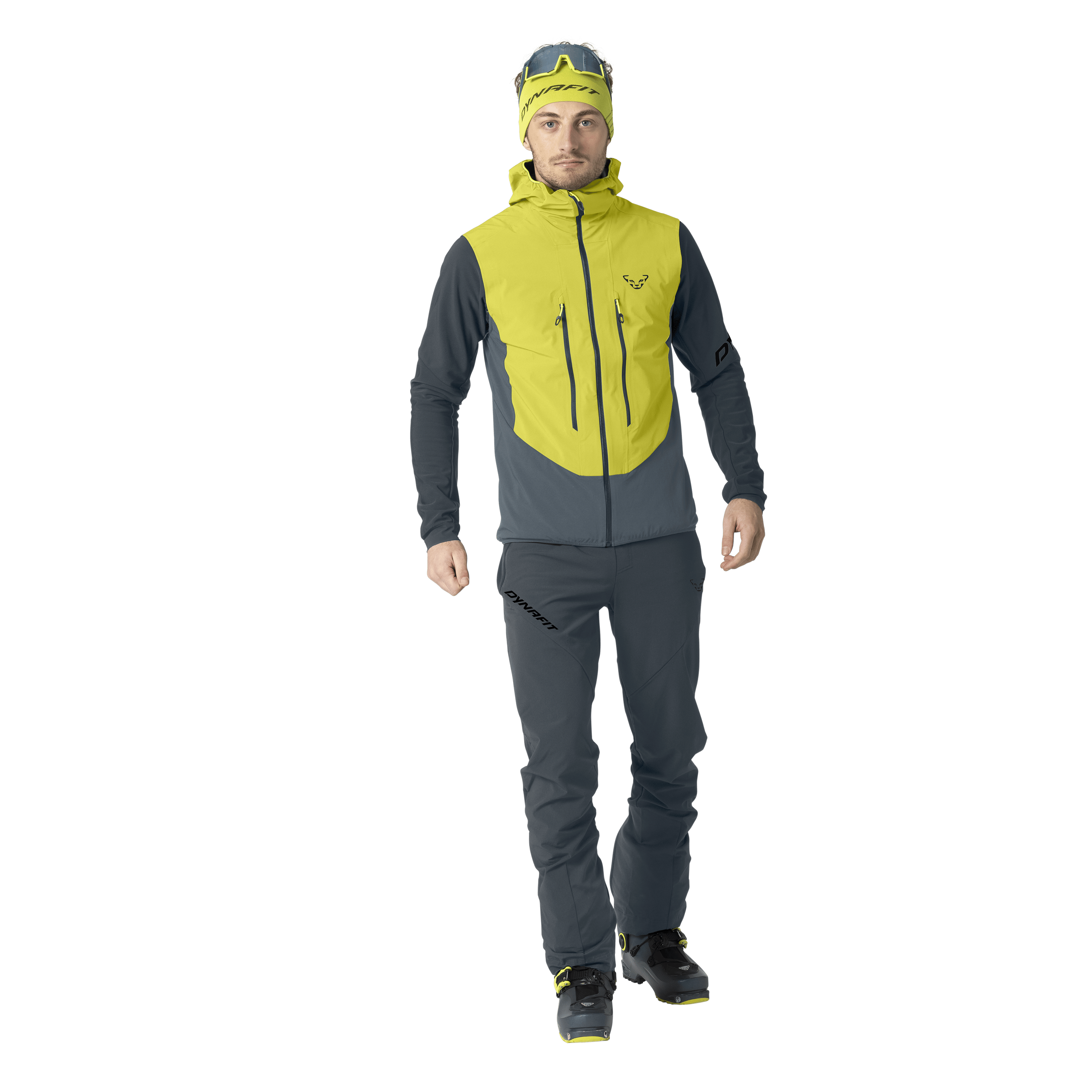 Blacklight Softshell Weste Herren on_body image