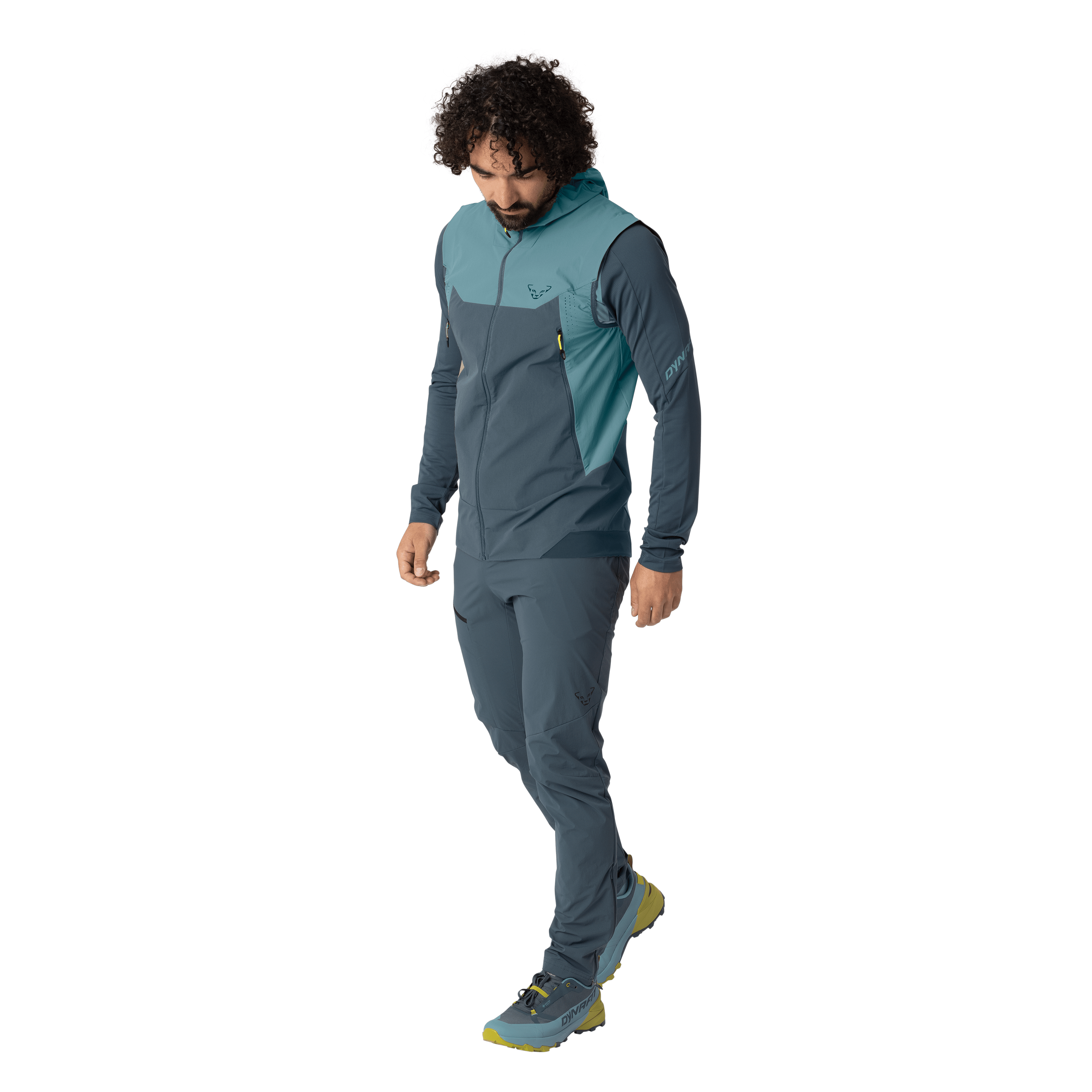 Transalper Dynastretch Vest Men on_body image