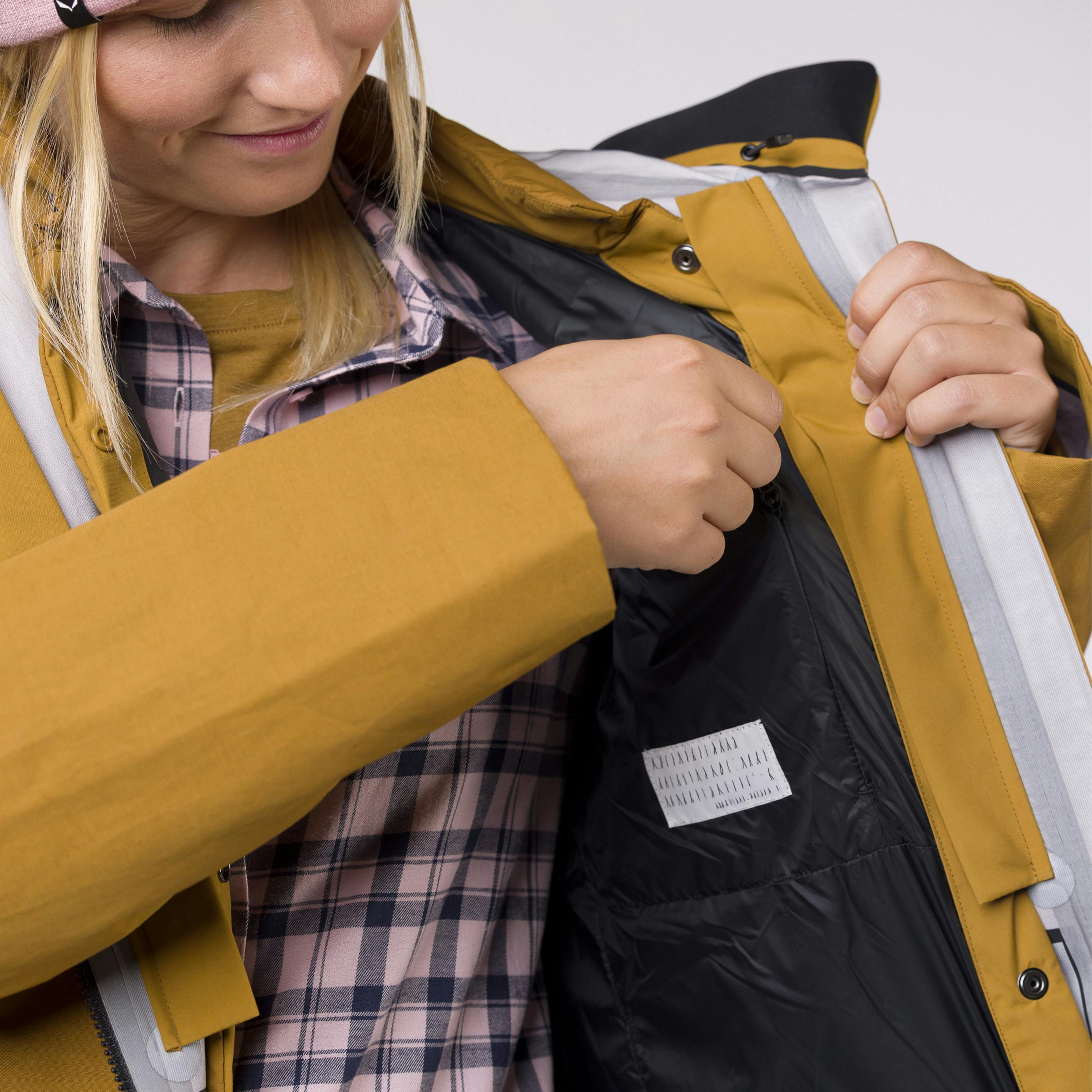 Fanes 3 Layers Powertex Hemp 2 In 1 Parka Damen tech_detail image