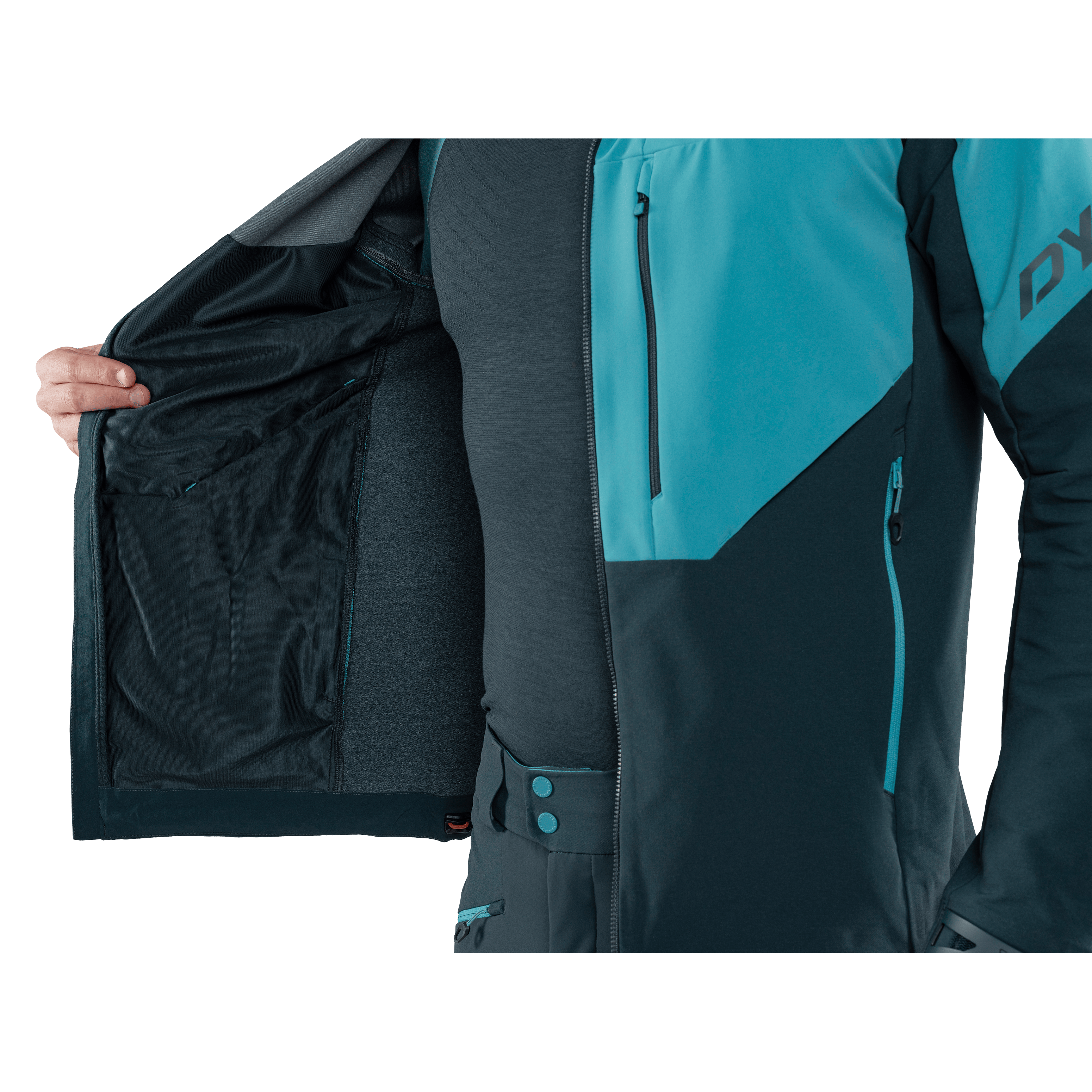 Radical INFINIUM™ Hybrid Jacke Herren tech_detail image