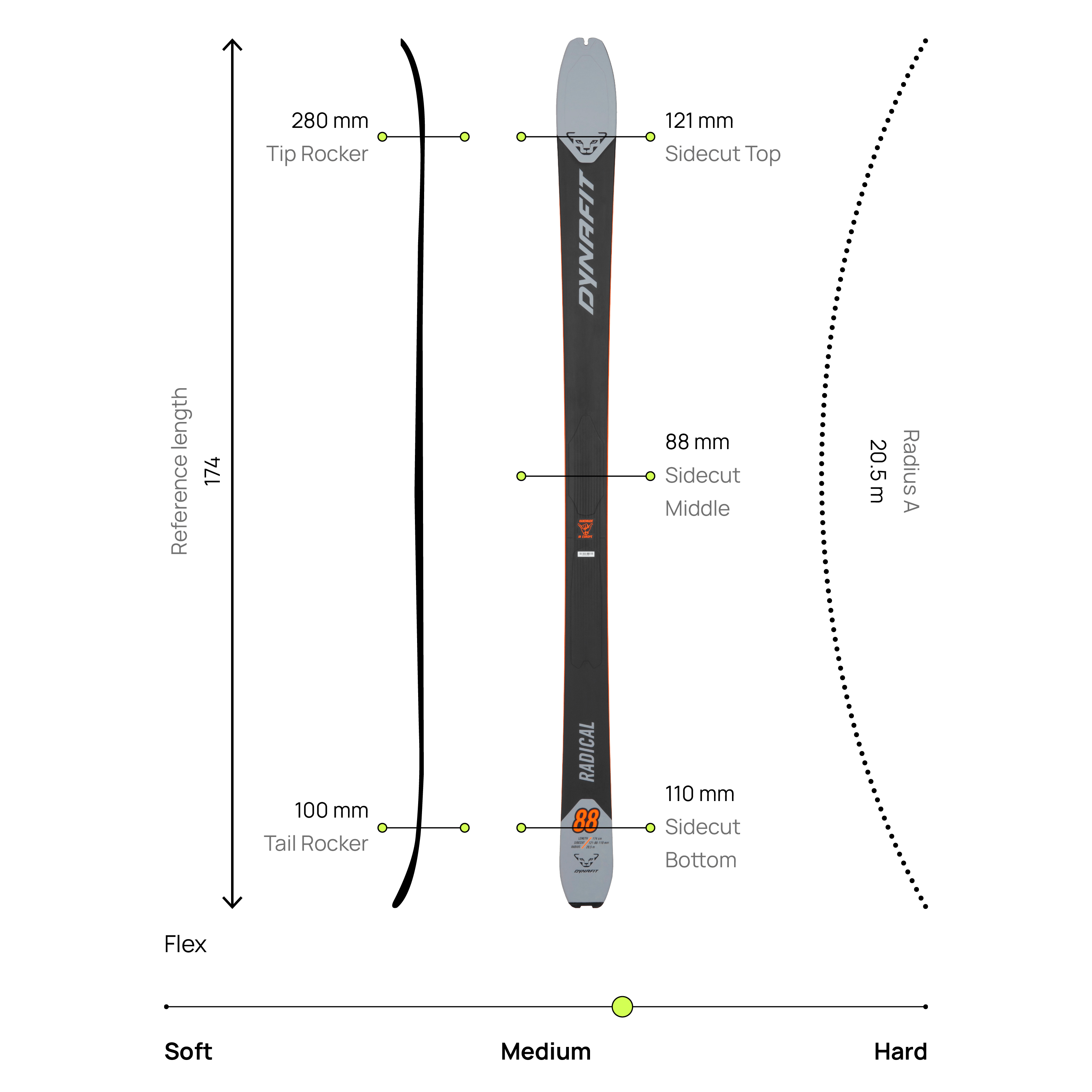 Radical 88 Tourenski Herren action_shot image