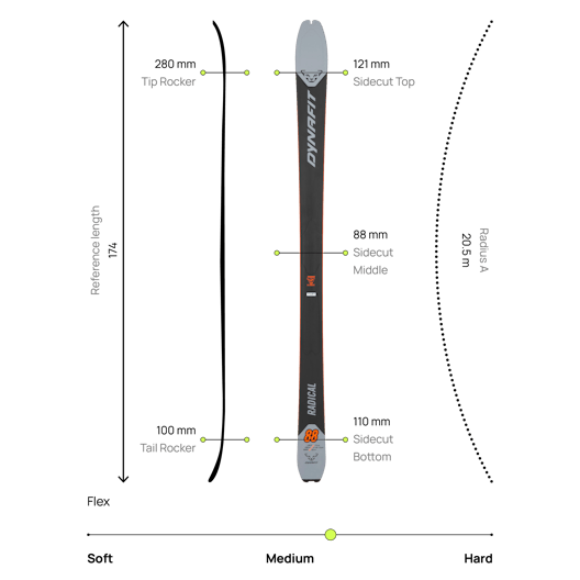 Radical 88 Tourenski Herren action_shot image