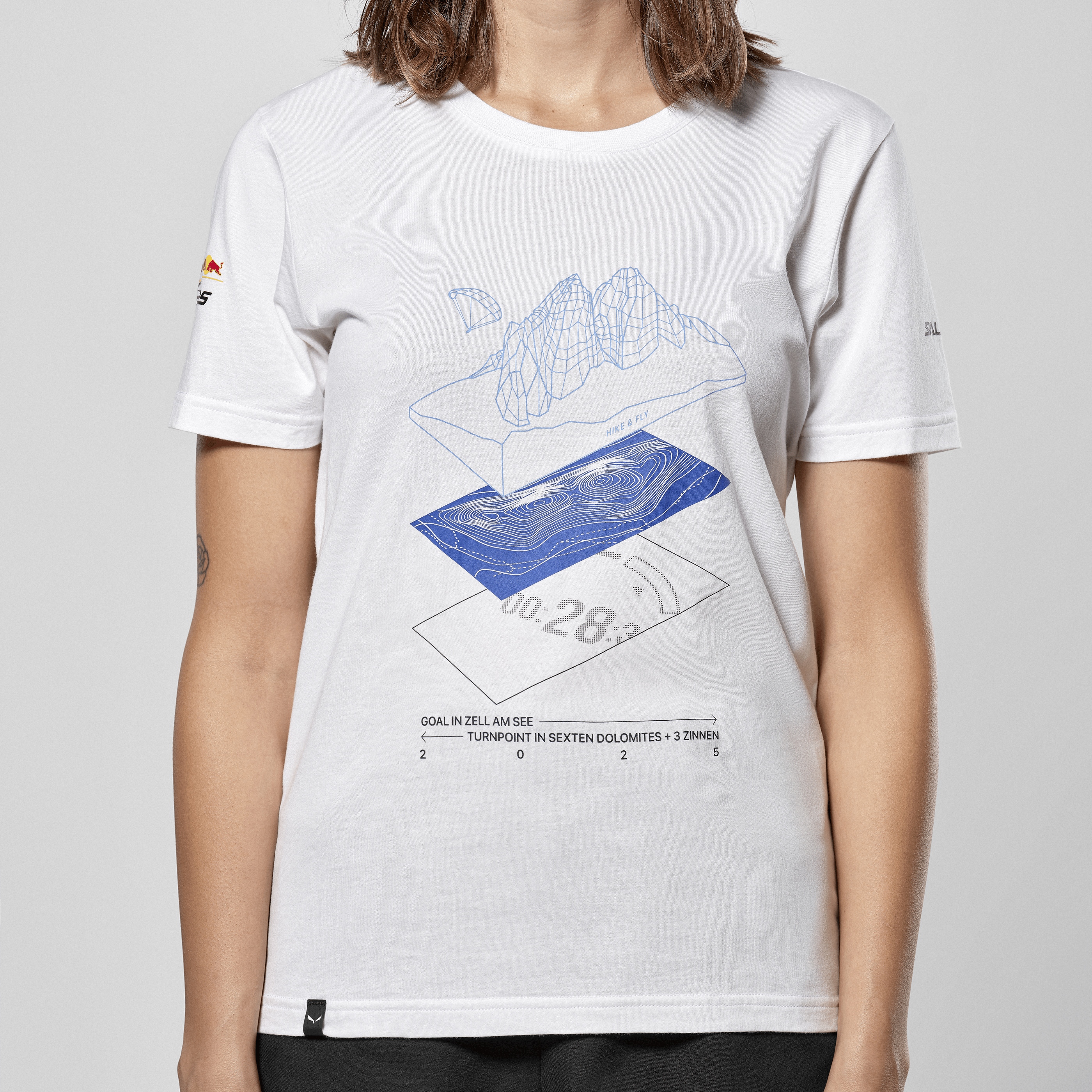 Red Bull X-Alps Camiseta Mujer tech_detail image